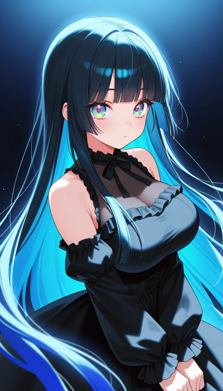 (Tentacle), schoolgirls, Long hair, Black hair, hair adornments, sweeping bangs, pony tails, Beautiful detailed eyes, move, saliva, Blue eyes, Semi-closed Eyes, breasts out, moles on breast, a skirt, No bra, fishnet thighhighs, shoes , Undressing, torture,