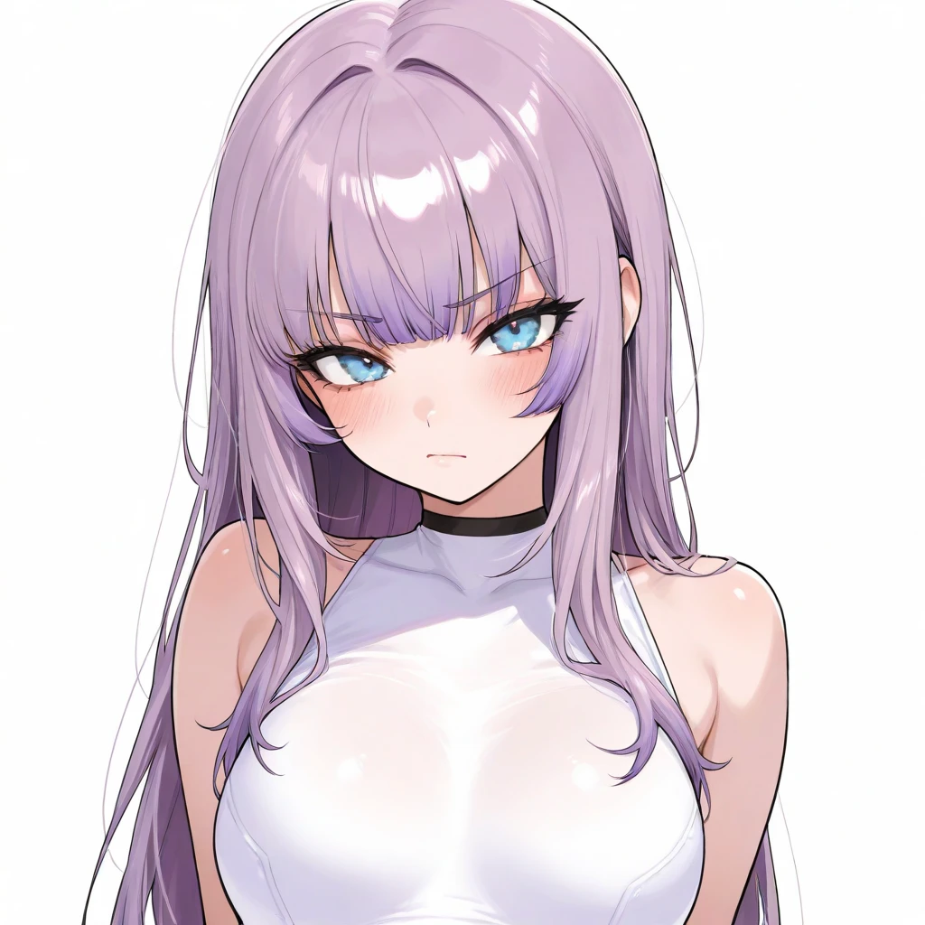 (Perfect body),best quality,masterpiece,1 girl,(((Very large breasts))),((((Characters fill the composition)))),(((The top of the entire screen))),Lucy,((No background)),(naked)