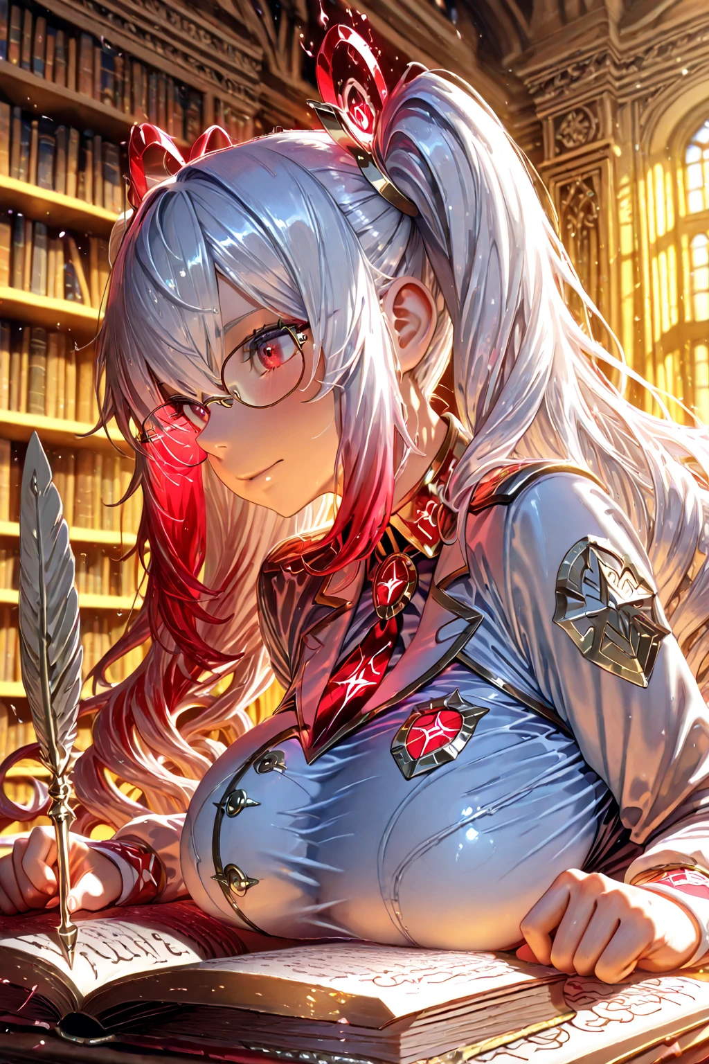 ((masterpiece)), (looking at viewer:1.1), (cowboy_shot:1.2),
BREAK
1girl, mature_female, ( medium hair:1.3),  tan, horns, tiara, large_breasts,  <lora:EPfeZephia:0.7>, EPfeZephia,
BREAK
(pompom, pleated skirt, spellbook, full brogue:1.2),  night, full moon, park,