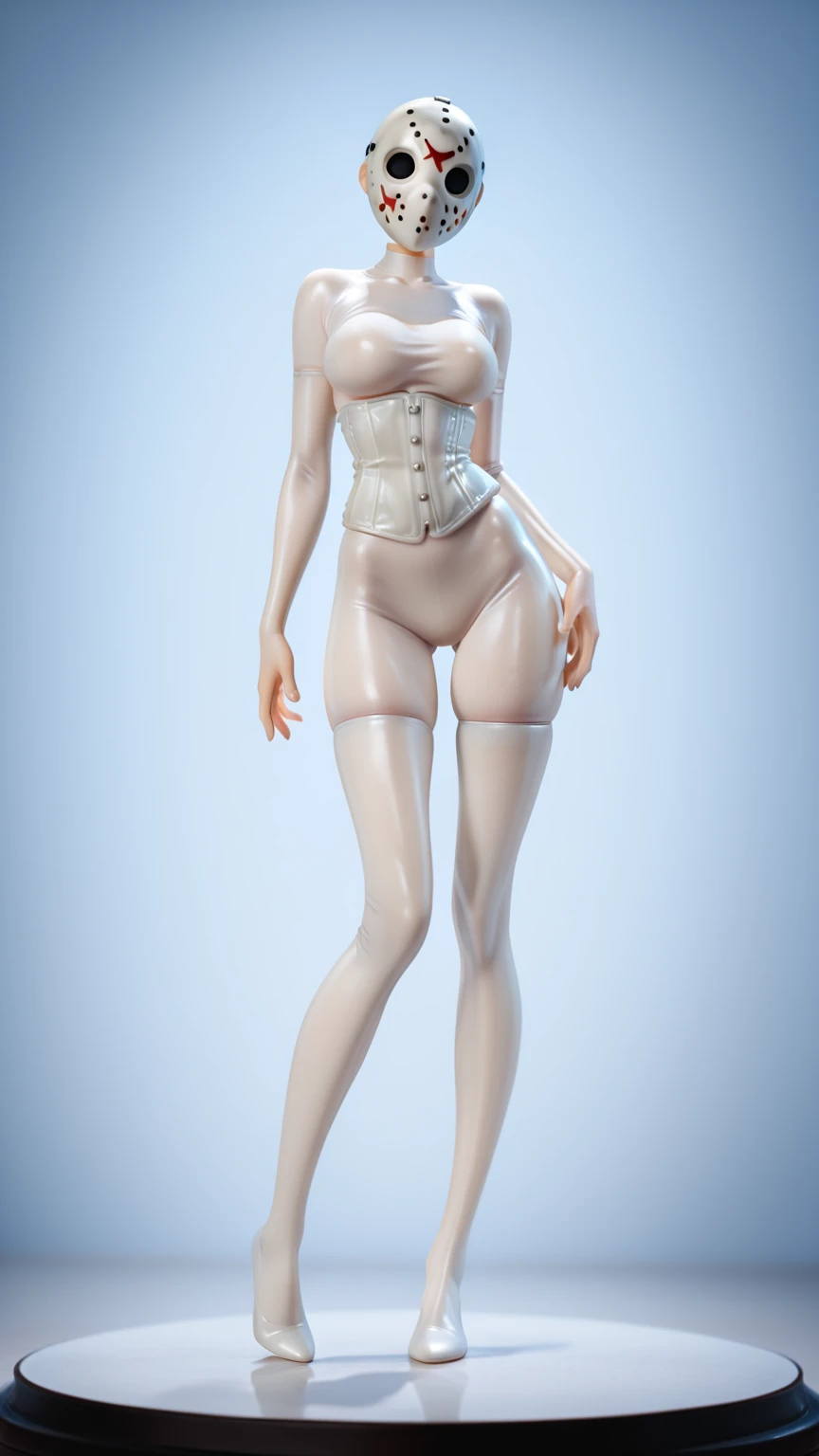 wearing holographic gymnastic collant, sheer tights, long legs, thick thighs, big calves, wide hips, big butt, curved perspective, skinny, older female, 1940s, elegant bimbo
