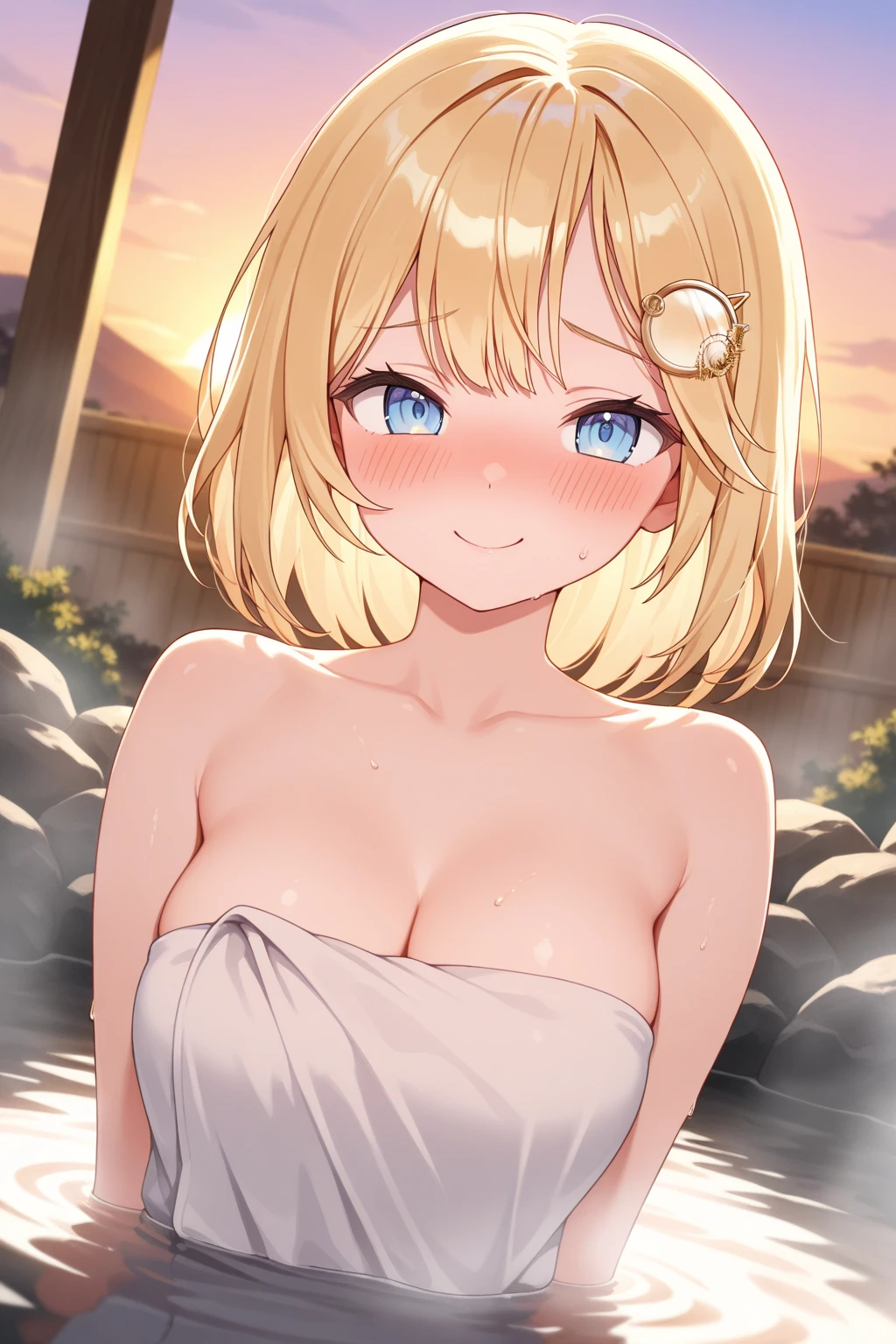 
　　　　　　　　　　　　　　　　　　　　　　　　　　　　　　　　　　　　　　　　　　　　　　　nsfw:1.6, Top quality, masterpiece, ultra high resolution, , (top quality, high resolution, 4K, detailed lighting, shaders, perfect ???????, perfect proportions), eye of the beholder, (masterpiece, top quality) (top quality, 4K, 8K, high resolution, masterpiece: 1.2), highly detailed, (masterpiece: 1.3, top quality, ultra high resolution, ultra detailed), (top quality: 1.2), perfect eyes, perfect face, perfect lighting, (top quality, 4K, 8K, high resolution, masterpiece: 1.2), highly detailed, (top quality, 4K, 8K, high resolution, masterpiece: 1.5), highly detailed, masterpiece, top quality, ultra detailed, top quality, high resolution, 32K CG, very delicate and beautiful, illustration, high resolution, sharp focus, front lighting, glow, girl 1 person, solo, smiling, very beautiful and detailed anime face, very detailed eyes, ((masterpiece)), ((best quality)), (super detailed), ((cute)), cute, ((very detailed)), 4K, (8K), best quality, (best quality, 8K, 32k, masterpiece, super high resolution, very detailed, impressionistic:1.2), blurred background, (((two arms))) , (((two foot))), ((((four fingers and 1 thumb)))), Best quality , ((only one naval)),

(Scandinavian beauty). (Beautiful face: 1.2). (Cute). (Shiny blonde hair). (Tight wedding updo: 1.6). (Swept sideways bangs revealing forehead: 1.4). (Beautiful turquoise eyes). Smiling: 1.8. (Shy: 0.6). (Topless: 1.8). (No underwear: 1.8). (White wedding dress: 1.4). (Skirt lifted to expose bottom: 1.8). (Uncovered breasts and nipples: 1.8). (Small pink areola and nipples: 1.6). (Big breasts: 2.0). (Full chest: 1.6). (Beautiful breasts: 1.6). (Slim waist). (Slender figure). (Realistic skin: 1.3). (White choker: 1.7). (Necklace: 1.4).  (Pure White Veil: 1.2). (White Flower Hair Accessory: 1.4). (Bracelet: 1.4). (Anklet). (Deserted Beach: 1.6). (Palm Tree: 1.2). (Breathtaking Sunset). (Realistic Background: 1.3). (Back View: 1.6)