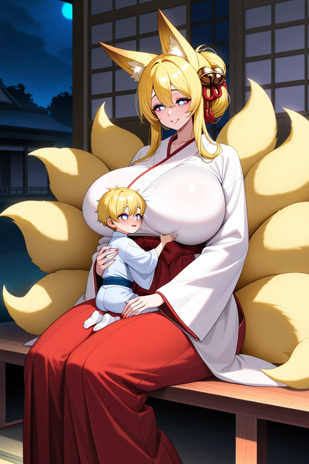 ((Highest quality)), ((masterpiece)), (detailed), （Perfect Face）、Women are鮮やかな黒褐色肌で黒人のガーナ人の月野うさぎでガーナの豪邸で豪華で色鮮やかな煌びやかなガーナ伝統民族衣装のケンテを着て豪華な宝飾されたアクセサリーにエンゲージリングをつけて女と男は豪華な部屋の豪華で大きなソファーに座りWomen are威厳のある逞しい髭のあるガーナ民族衣装を着たガーナ人の中年の男に抱き寄せられている、Women are気品のある月野うさぎで金髪ロングヘアのシニョンツインテールでWomen are色鮮やかなガーナ民族衣装のケンテを着た鮮やかな黒褐色肌で黒人のガーナ人の月野うさぎ、（Women are褐色肌の黒人のガーナ人）、The man is a dignified, sturdy, bearded Ghanaian man wearing the Ghanaian national dress, Kente.、Women are１０Holding her year-old daughter