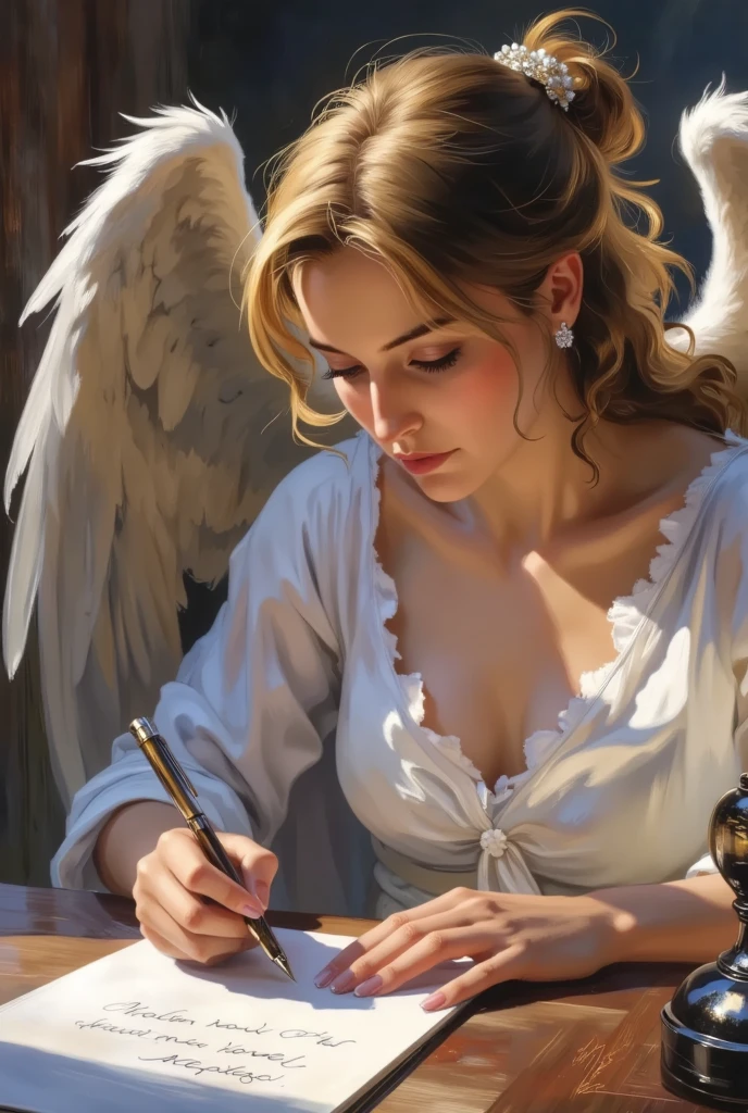 CREATE A HOME BEING PROTECTED BY ANGELS AT NIGHT