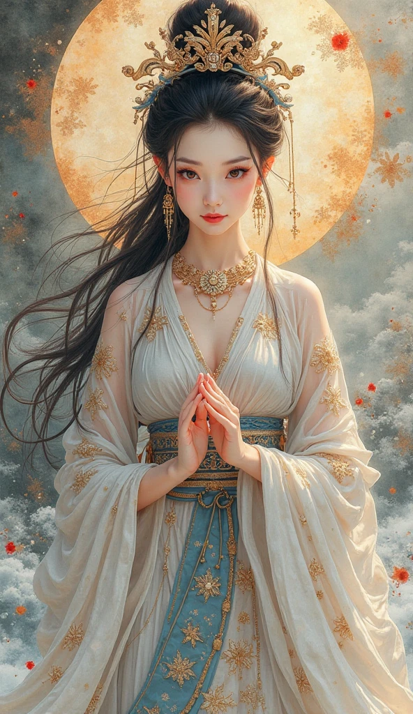 Meng Po
Goddess of Chinese mythology, in addition to being known as the goddess of death, is also known for being the goddess of oblivion. After all, one of their responsibilities, in addition to welcoming the dead, is to erase the memory of beings who would be reincarnated, this way they would have no memories of the time they spent in hell or in their past lives.