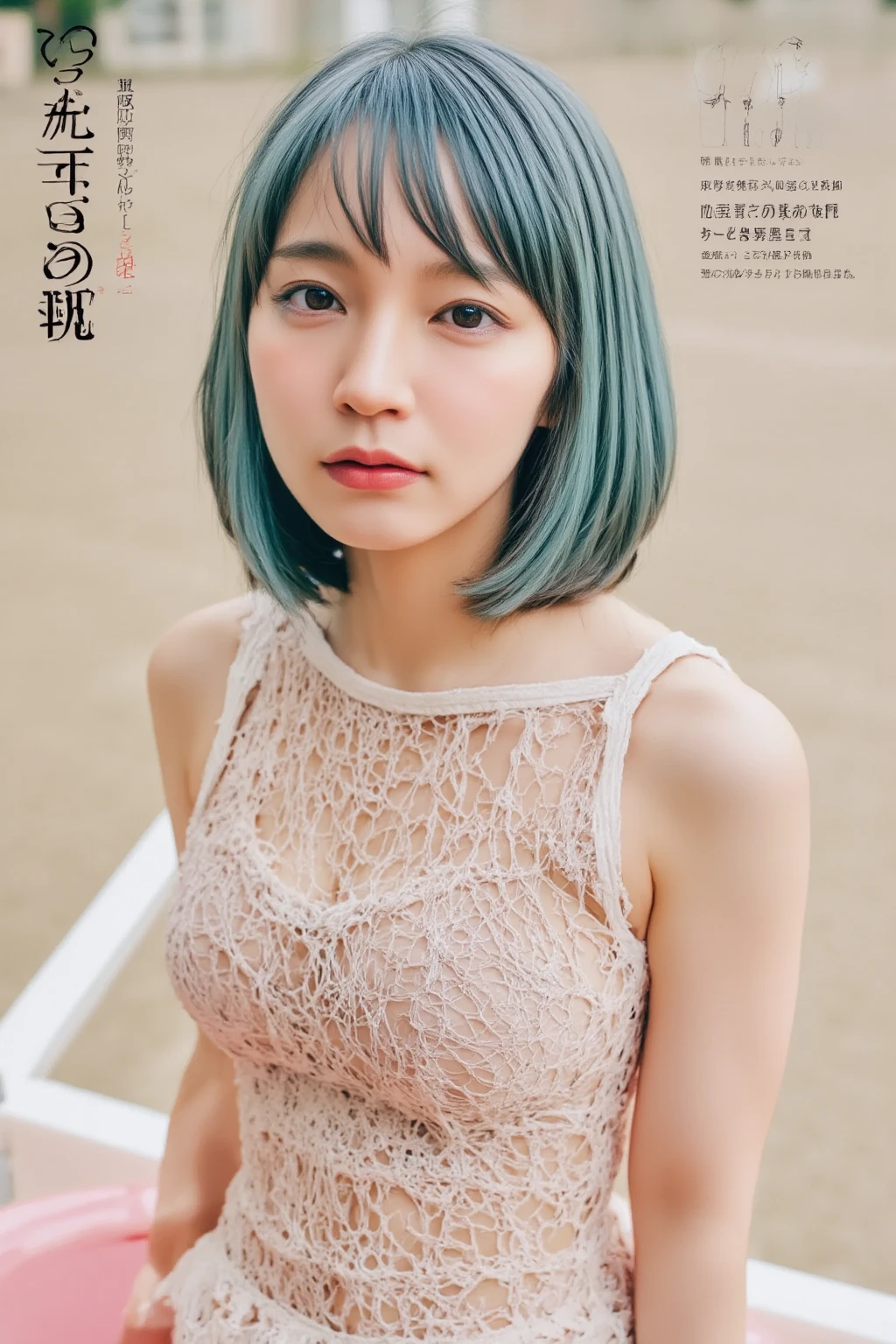 (Browsing Caution:1,4),Mix 4, (8k, RAWphotograph, Highest quality, Tabletop: 1.45), (Realistic, Realistic: 1.37),illumination, night, プロのillumination, photographn mapping, Radio City, Physically Based Rendering, Gradient Brunette, 高品質のphotograph, High resolution, 1080P, (Detailed facial depiction), (Detailed description of the hand), (Delicate CG), Extreme light and shadow, Rich details, (Detailed facial features), (Highest quality), Look in front of you, Highly detailed face, Highly detailed lips,  超High resolution, (truth: 1.4), photograph, 1 Girl, [(sad)],  , Thin limbs, movie, Cool pose, I Cup, Highest qualityな完璧なボディ, photographのような, (1 Girl: 1.3), Perfect balance, (Huge, Perfect breasts, Areola),(Realistic, Realistic:1.37),One Girl, Cowboy Shot,Professional Lighting, Photon Mapping, Radio City, RAWphotograph、(Realistic:1.4)、Octane Rendering、Complex 3D rendering with ultra-detail, Studio Soft Light, Rim Light, Crisp details, Super detailed, Realistic skin texture, detailed aspects, Beautiful details in the eyes, Highly detailed CG Unity 16k wallpaper, Compensate, (Detailed Background:1.2),Highest quality, 超High resolution, Tabletop, One Girl, One Girl,alone, Upper Body,Show Viewer, White Background, Bobcut, short hair, Multicolored Hair, Compensate , Lips parted, Black Lips, eyeliner, Gothic, Goth Girl,((Pixie Cut:1.4)),(((Completely naked))),(((nsfw))),((Small breasts:1.2)),((Some of her hair is emerald blue in color.:1.4) ,(((nsfw))),