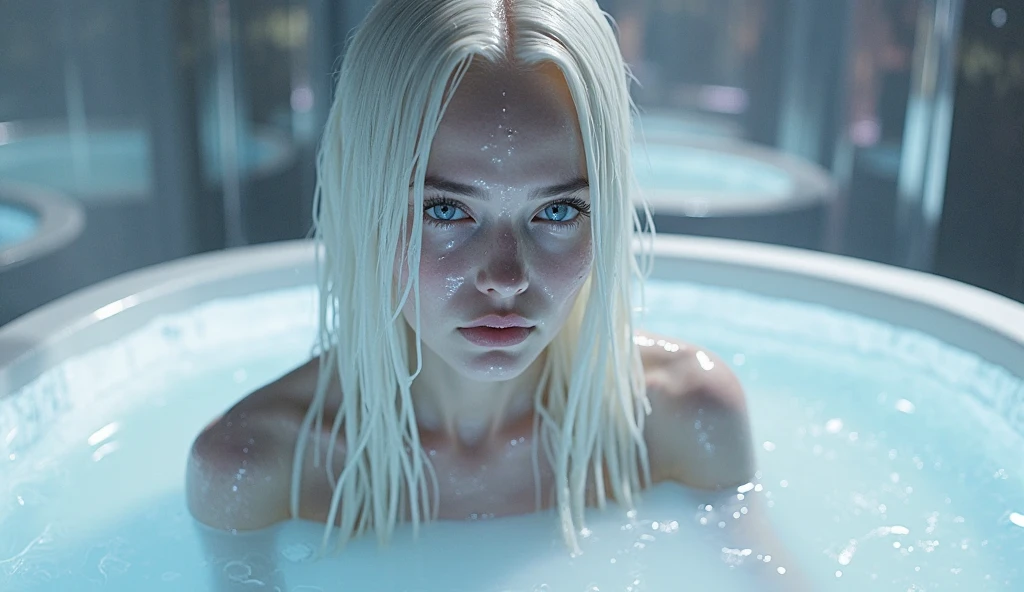 Lucy1024, a woman, full body, in a bathtub filled with +++icecubes, cyberpunk christmas scenery, christmas tree, gifts detailed eyes, highly detailed, photography, ultra sharp, film, bokeh, professional, 4k <lora:Lucy1024:0.8> <lora:add-detail-xl:2>