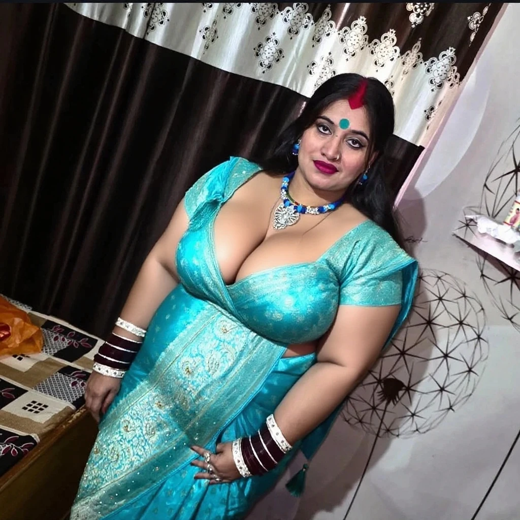 Realistic Representation of Savita bhabhi, sexy Savita aunty, tempting figure, busty aunty, goddess of lust, cougar lady, mommy, mommy figure, bulky figure, big milkers, deep cleavage, juicy fleshy figure, heavy bust, heavy hips, doodhwali, sizzling hot, Nextdoor aunty bhabhi , unsatisfied housewife, chubby aunty, sweat, oiled body, irresistibly hot, inspired by famous Indian adult comics by amarshrostha, Foto RAW, photorealistic, photography, full body shot, 50 years old Woman, master shot, perfect eyes, goddess like beauty, pierced eyes, perfect thick chubby mallu Desi aunty bhabhi, Wearing a Stanapatta, a chest-band.Saree model, model Photography, Indian saree shoot, Indian traditional wear advertising photography, traditional wear brand shoot, face of Indian actress Sonakshi Sinha, masterpiece, realistic,realism,incredible details,pleasure,photorealism, detailed skin,skin pores, high contrast, photorealistic Artstation 8k HD digital art trend of high definition and detailed realistic skin texture,ultra detail, realistic skin texture, armature, best quality, ultra high definition,(photorealistic:1.4),high resolution,detail,raw photo,sweat, Re sharp, by Lee Jefferies Nikon D850 Film Stock Photo 4 Kodak Portra 400 Camera F1.6 Lens Rich Color Ultra Real Realistic Realistic Textures Dramatic Lighting Unreal Engine Trending at Art Station Cinestill 800,(pele altamente detalhada: 1.2), 8k UHD, DSLR, soft-lighting,alta qualidade, grain of film, Fujifilm XT3,she didn't like to wear blouse or bra, intricate, she is happy to wear only saree, she hates blouse or bra, detailed hairy armpits, hyper realistic skin, skin pores, veins,wet body,premium ethnic jewellery,hyper realistic sweaty body,sweat,veins,detailed hairy stubble armpits, hyper realistic hairy armpits,low waist saree,deep juicy navel, insane details,stretchmarks,moles on breast, freckles 0.1,sensual desire,erotic fantasy,busy housewife,very busy in house chores,kaamwali aunty,alluring figure,thick arms thighs