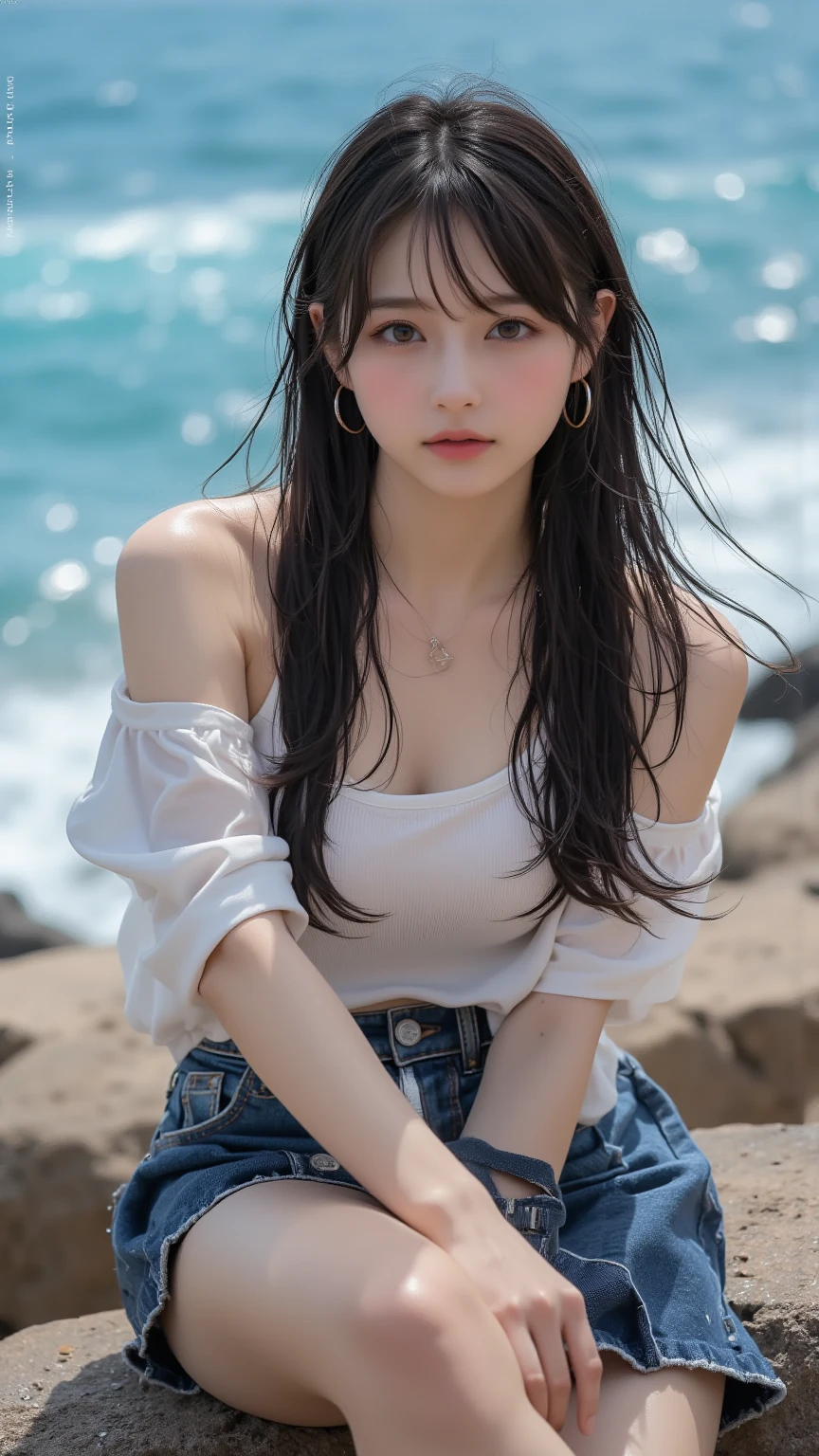 best quality, ultra high res, (photorealistic:1.4), 1 girl, bikini, ear rings, high heel, (ulzzang-6500:1.0), <lora:sona_real_naxida-000003:1>