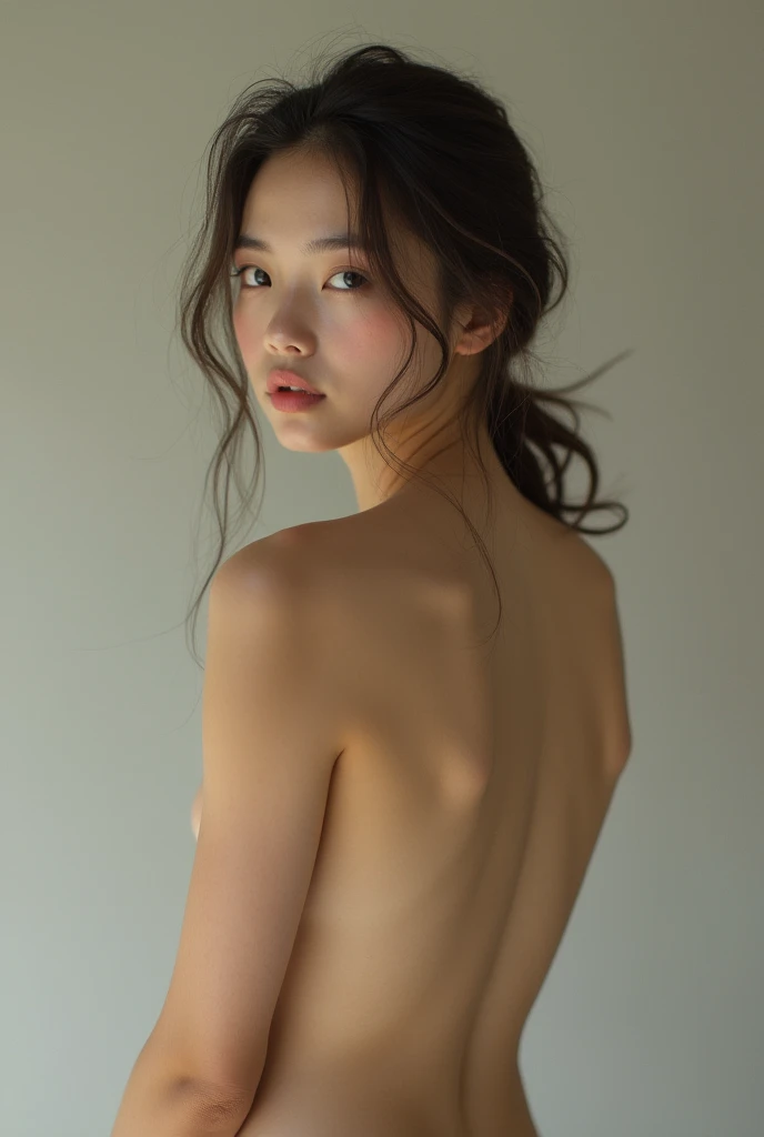 a naked woman