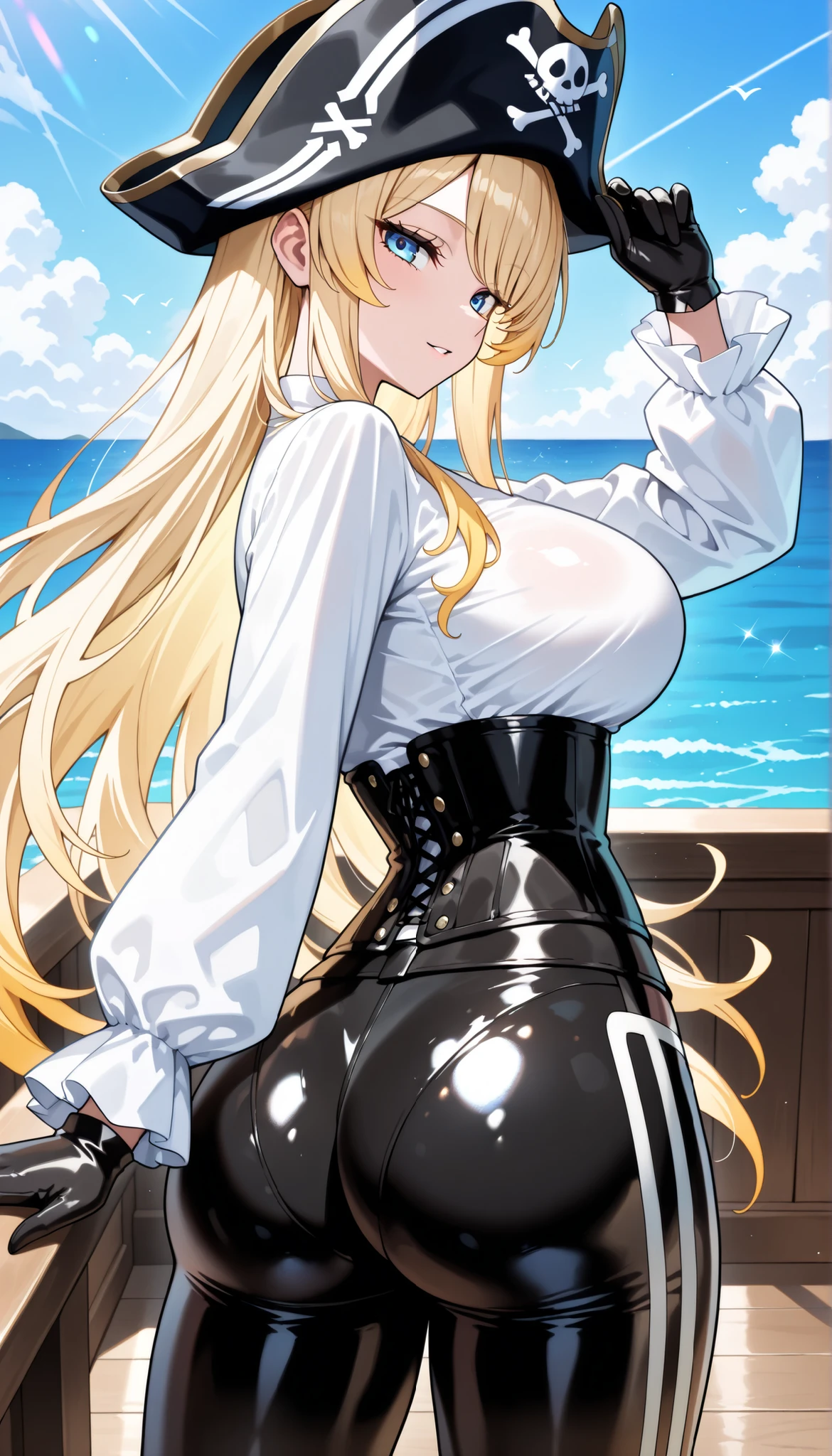 Woman saluting,Blonde,Long hair is thick,very red lips,Big Ass,Narrow waist,Long legs,Green Eyes Standing 8k(( A sloppy smile,The face we're looking for,Mischievous face, Winking)), ,8k(( Anime Style, The facial expression is good, Anime Style緑色の眼, The facial expression is good:1.5)), Standing at the station, Morning, Beauty, soldier, uniform,spring,cherry blossoms,looking at the camera