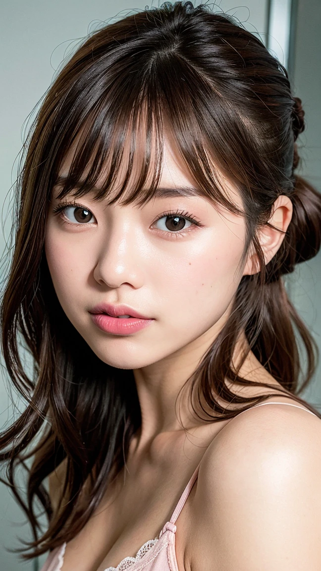 (( topless))F cute nipples、First Person View, (masterpiece:1.3), High resolution, Very detailed, Very detailed CG Unity 8k 壁紙, Realistic, photo-Realistic, RAW Photos, Beautifully detailed face, Pale skin, Realistic glistening skin, Detailed cloth texture, Detailed hair texture, Perfect body, Beautiful Face, Accurate, Anatomically correct, Highly detailed face そして skin texture, Natural neck length, (Beautiful Hそしてs), (Fair skin:1.2), Thin legs, Thin legs, Good teeth alignment, 
break, 
fine grain, Symmetrical eyes, Light brown eyes, double eyelid, Thin eyebrows, (Glossy Lips:1.4), (Sleepy face:1.2), (blush:1.3),
(classy and cute girl:1.3), 
(Large Breasts:1.4), Cleavage, (Slim figure:1.1), Toned Abs, Beautiful clavicle, 
(Dark blonde hair, Wavy Hair, Long Hair:1.2), ((Asymmetrical bangs:1.2)),  (night), (Upper Body Shot:1.2), from the front,topless