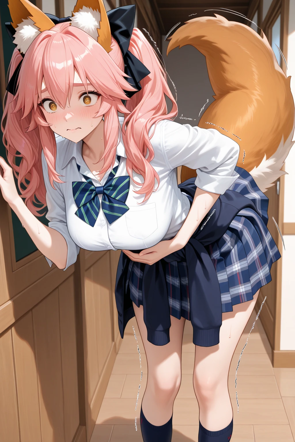 Score_9, Score_8_up, Score_7_up, Score_6_up, Score_5_up, Score_4_up, source_real, 1girl, anime style, anime screencap, holo, brown hair,long hair,red eyes, wolf girl,wolf ear,wolf tail, pussy juice, cute, excited, horny, heavy breathing, penis, wet penis, saliva