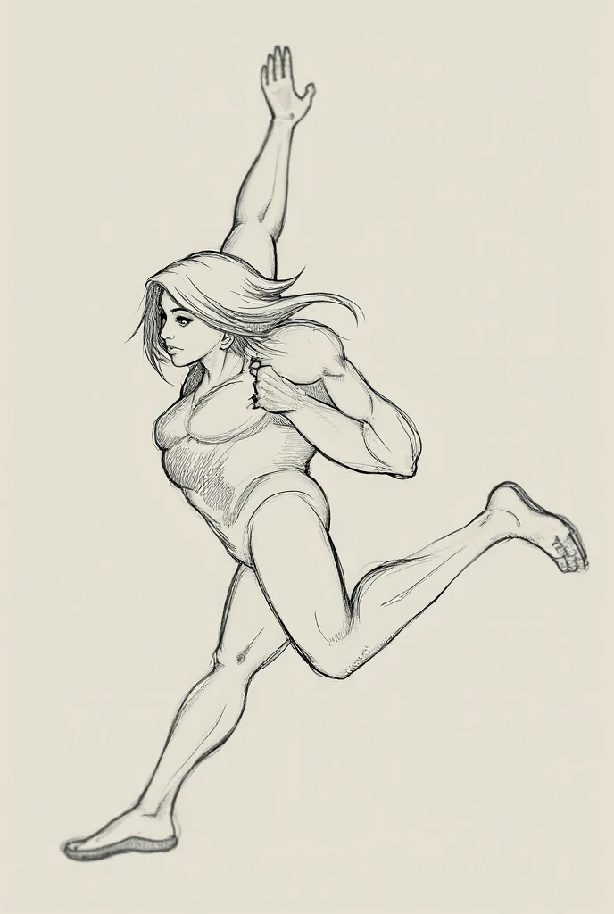 1 girl in underwear fighting in color, Good shape,The best quality. Long red hair, 4K quality