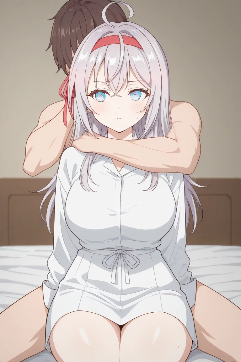masterpiece, highest quality, 8k,NSFW,anime girl has big teeth and getting a hard cock down her throat on bed and getting fucked by two black men, Elaina(majo no tabitabi), group sex, 1 girl, Spitrost, multiple boys, blowjob, deep throat, open your mouth, oral, penis, erection, nipple, hetero, mmf threesome, threesome, sex, chest, nude, Ahoge, long hair, gray hair, completely nude, dark skinned man, Double insertion at the same time, purple eyes, 2 boys, teeth grab, teeth, doggystyle, sex from behind, multiple penises, testis, rape, large chest, open your mouth, testis, blush, kneel down, catch head, 串焼きthreesomesex
