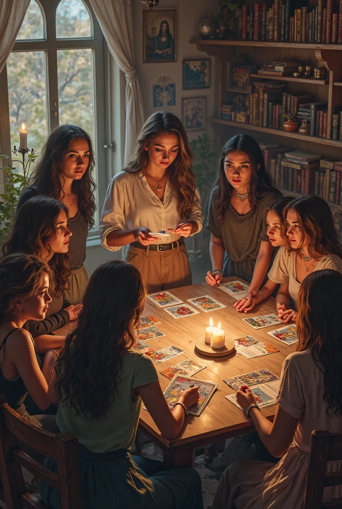 One day, proposed playing a very popular game at that time, similar to the well-known “Charly Charly”, but this one was with a pendulum and the Bible.