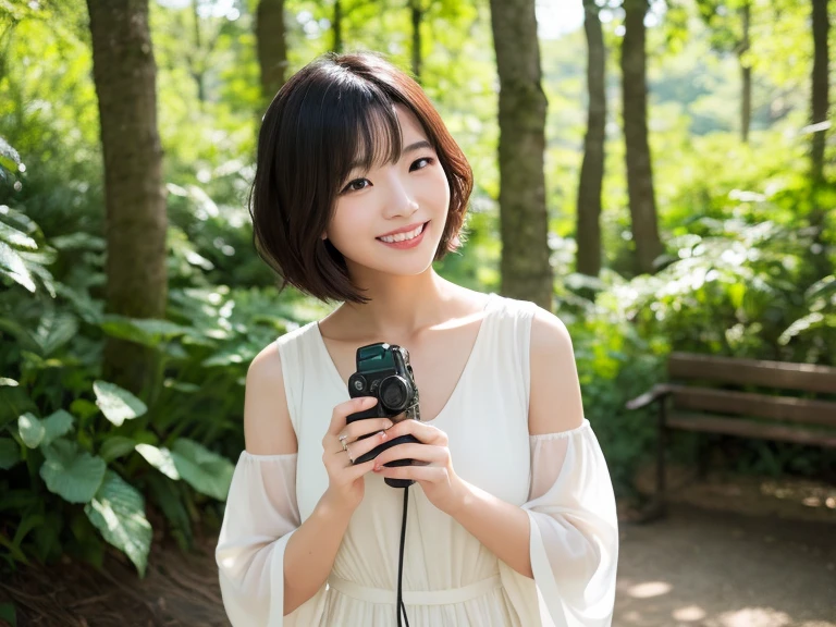 (Highest quality:1.5), (Real:1.4), (Ultra high definition:1.4), (No correction:1.4), (Skinny 18 year old girl), (1 Japanese very thin girl with flat chest in eighteen years old), (very thin body), skinny face, (Beautiful skin), (Knitted cardigans), (Silk white blouse), (Super long skirt), (girl is wearing knitted cardigan on a white silk long sleeve blouse and very long skirt), (very thin girl is standing in the autumn park), (18yo very thin girl is standing in the autumn park), (front view of a flat chest girl), (Autumn park), (Upper Body), (smile), (Turn your body forward), (flat chest), (very thin)