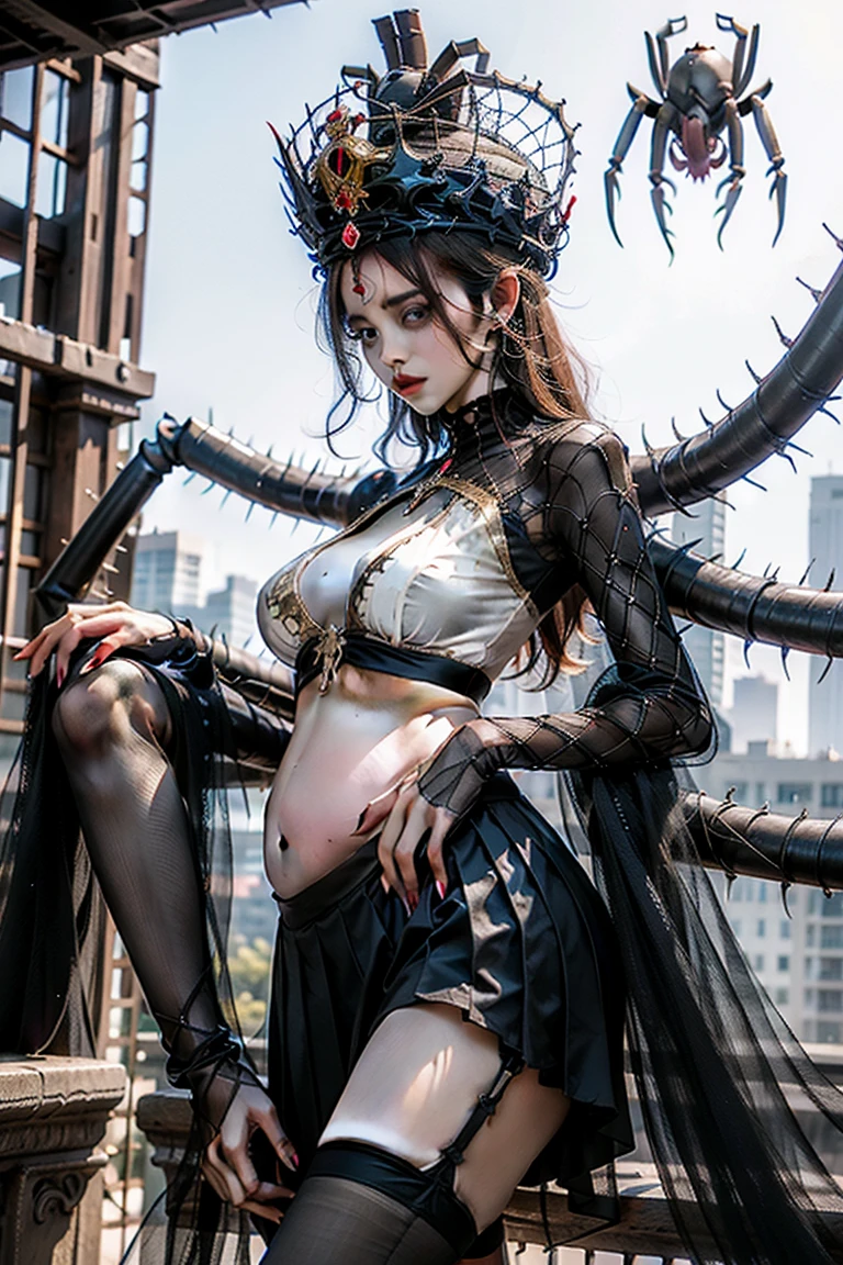Fine matte paint,Skeleton Dark Angel, Haunted castle with large wings, Fill the drawing table with a knife,terroral,uncanny,horrid,secret terror,tentaculata,grape trees,The eye,uncanny valley effect teeth,all fours,Critters,Blood Moon,Sharp fangs,vampire tooth,Blood