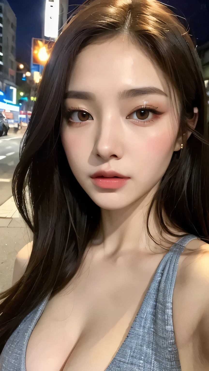 Beautiful (1 girl:1.3), Alone, (very detailed) full body masterpiece, Ultra realistic, 16K, nightmare atmosphere, gothic, r3b3cc4 young, Sensual (Erotic), 1 girl (cute young) alone, delicate (seductive) female face, silky realistic hair, hair fringe, looking at viewer, goth makeup, realistic black hair (gradient colors) , simple unfocused background, bedroom background, jewelry, earrings, necklace, young beauty, portrait, hoop earrings, realistic, soft lighting, muscular female body, realistic hot body , photorealistic, detailed clear eyes, extremely erotic, delicate feminine, muscular female body, large natural breasts, belly hot, narrow waist, proportionally big hips, thick legs, beautiful, nude (porn), different sensual positions, raw, analog, sharp focus, 8K, high definition, high quality, Fujifilm XT3, Film grain, award winning, highly detailed skin artwork, realistic skin details, visible pores, clear focus, volumetric fog, 8k hd, dslr, high quality, Film grain, light skin, photographic realism , lomography