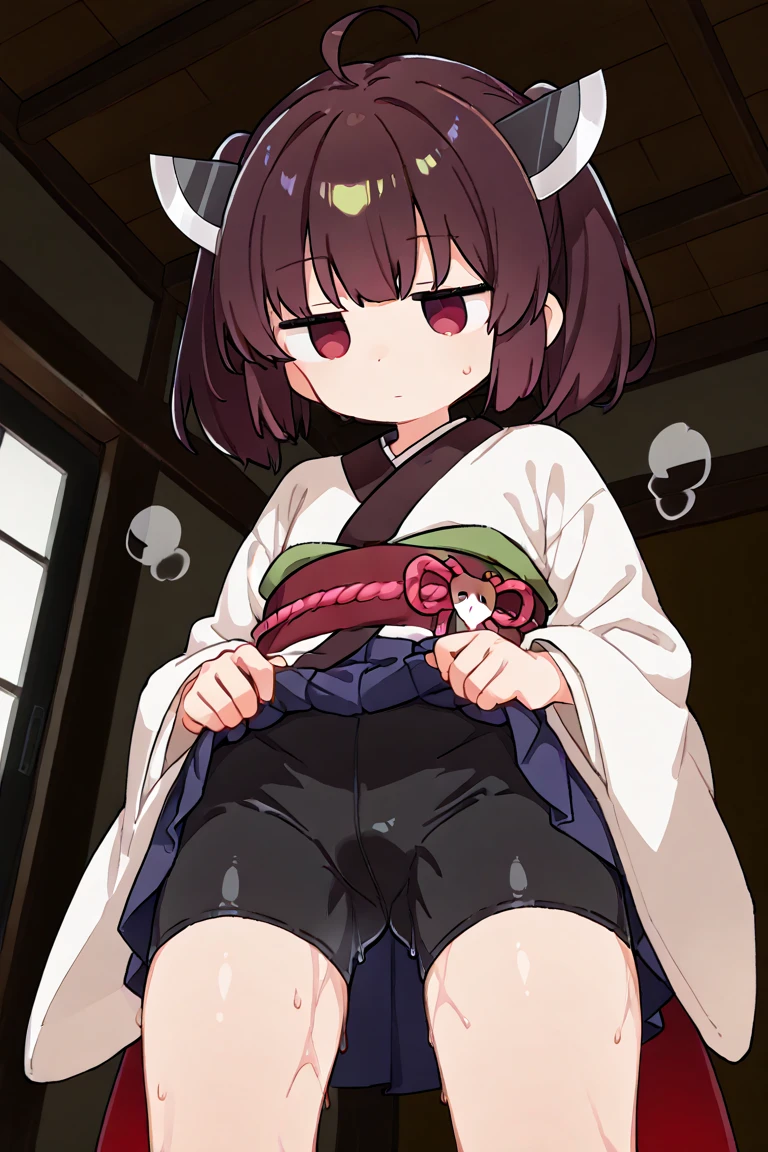 masterpiece, 最high quality, high quality, Highly detailed 8K wallpaper,garden、field、hard sex、hardcore、Lolionaho、service、game character、（one girl、younger sister、Hasaha、fox ears、kimono、small breasts、No panties、barefoot）、（No underwear）、（small breasts）、、Back blame、（Creampie）、（ejaculation）、（Hitting the penis repeatedly into the vagina）（face covered in water、wet hair）、（A resigned face、painful face、large tears、snot、Exhaling water through the mouth:1,2）、（rape eyes）、（kimono開ける:１.2）、Life-size、in front of the camera、（a lot of sweat）