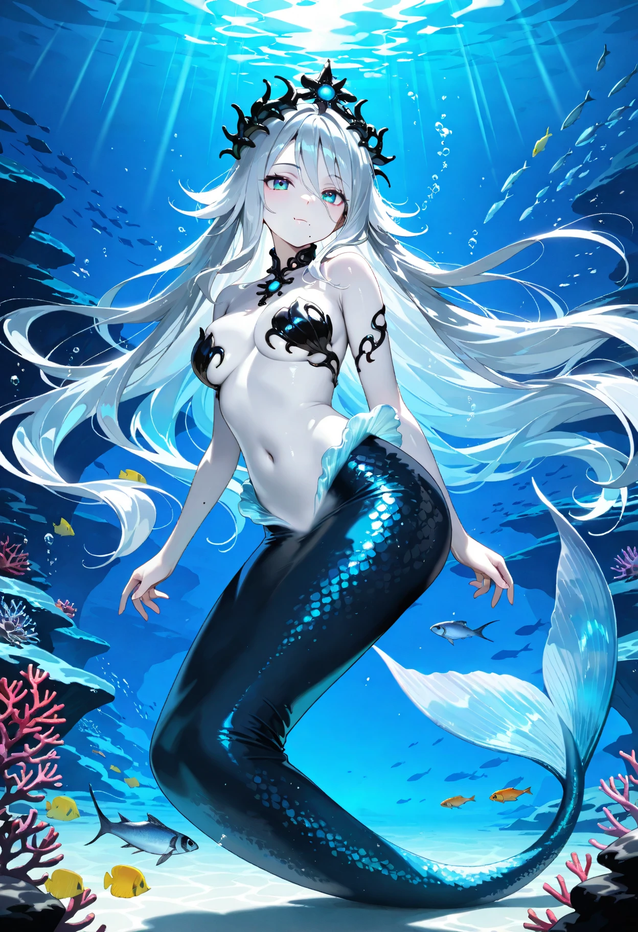 Hatsune miku, open mouth, skinny, highlighted waist, breasts
anime face with eyes, of which are on the forehead