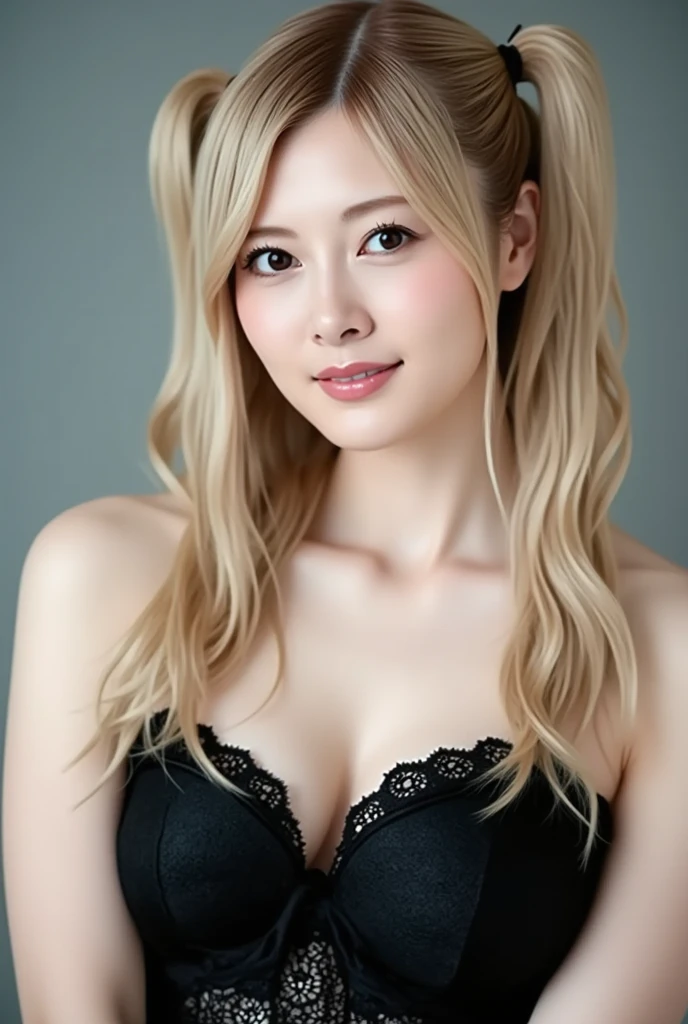 (best quality, 8K, masterpiece:1.3), full body, clear focus:1.2, exceptional beauty:1.4, defined abs:1.2, (blonde, big:1.2), black tank top, extremely detailed face and skin texture, fine eyes, double eyelids
