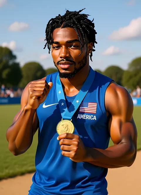 The Olympic champion who won the gold medal