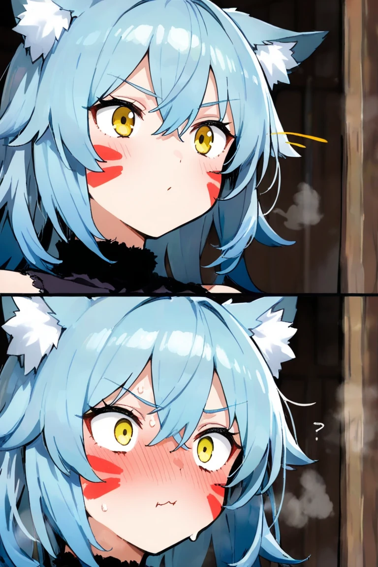 1girl, 1boy, hetero, penis, solo focus, oral, fellatio, grabbing another's hair, irrumatio, twintail, hairholdingblowjob ((pov)), ((front view, look at viewer)), cum in mouth, big breast, red eyes,, cat ears:1.4, blue hair, Long hair, twin tails. mad girl, masterpiece,Top image quality,hight resolution,imagem 4k,Raw photo, {{{official art}}}, portrait, pov, girl angry, bl0j0
girl
blowjob
pov, anime