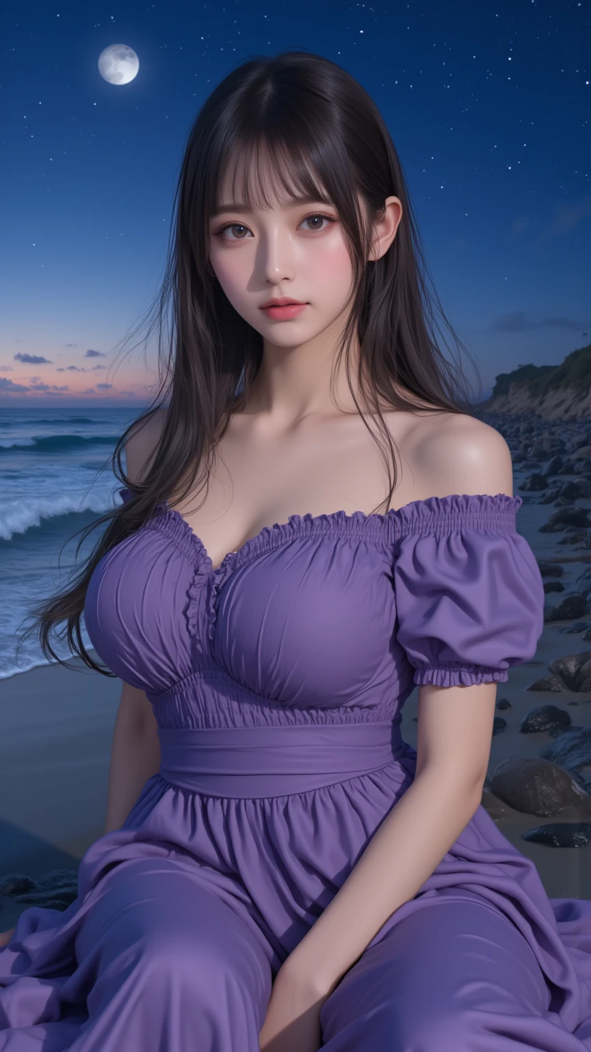 Lisa has long hair, lisa blackpink, Lalisa manoban, Lisa face shape, standing pose,big breasts sexy,masterpiece,Need,realistic,high-definition,Natural sunlight,,16K,Top CG, Highest image quality, masterpiece, Gentle and beautiful girl, (185cm美女), (fit), Imperial sister, Queen temperament, White skin, ((Long legs)), perfect facial features, Bright Eyes, Seductive pose, pink lips, Beautiful and cold (A major breakthrough)), Beautiful and heroic, Soft and long hair, Glittering, Lace, net, Visible through clear skin, diamond earrings, ruby neckLace, (Black evening gown),(sexy curvy body), 8K Image Quality, (Realistic Portraits), Characters fill the screen, (Facial lighting), ((eternal)),huge breast huge pelvis thick thighs, realistic facial features realistic facial harmony realistic lips realistic eyes realistic looks,full body portrait, (milf:1.5),((High moaning expression)),(front view),(((huge breast huge pelvis thick thighs))),((huge gigantic breast huge pelvis thick thighs)),(huge breast:2.4),(huge pelvis:2.2),(thick thighs:2.1),((perfect body)),(front view),((realistic clear details fingers)),(wearing tight dress sexy dress ),(((huge gigantic breast huge pelvis thick thighs))),(( lavender flowers on Grecian dress:1.5)),(((wearing sexy hot dress)))