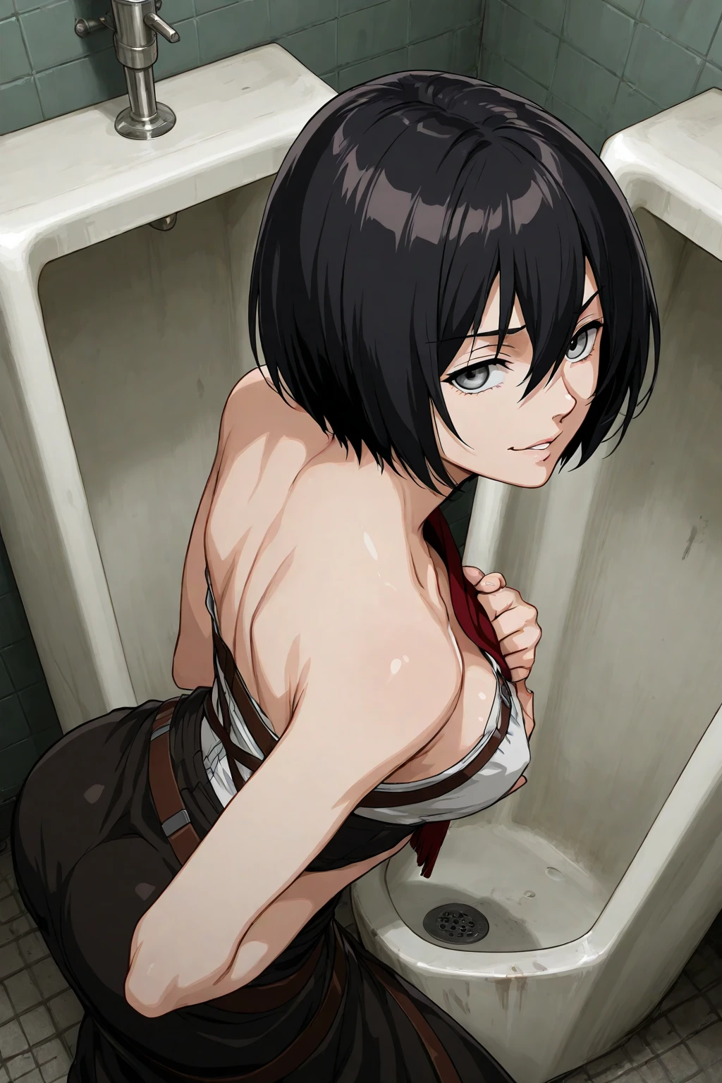 Naked bondage