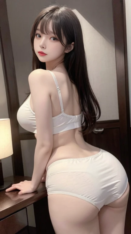 ((highest quality)), ((masterpiece)), (detailed), Perfect Face, Huge  , Huge Ass, 