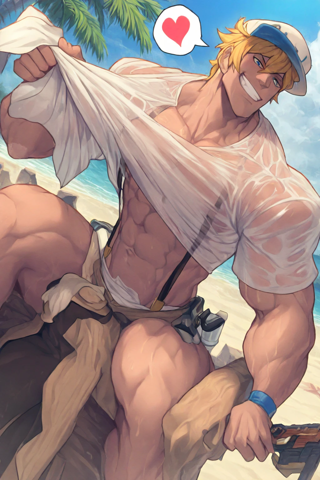 (Masterpiece, Best Quality), man, Wear miniature Ribbons  ((white micro thong:_Pattern_designs_Ribbons_sweat_massive pecs_get your whole body wet)) , bioluminiscencia_water_world, wide angles, athletic body, male, bright_fur, musculature，The perfect human structure，silver eyed orange，nail shape, determined expression, small waist, broad chest, muscular , illustration, watercolor ink sketch,(big lump)，(large eggs)，japanese radish，split legs，gland，((raised crotch))，((Coarse body hair))，(Hand touching crotch)，Hairy armpit，(bottom up view)，rounded buttocks，Your hips are forward，((The clothes are soaked))，stand，(There is a lot in the body.)，butterflies，((extremely detailed, extremely detailed legs, brazos extremely detaileds, extremely detailed face, perfect and detailed eyes, perfectly detailed anatomy))，(a shoulder width)