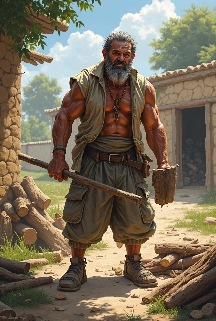 Image that describes the following text:
Like arrows in the hand of the mighty, man who fills his quiver with them; shall not be confused, when they speak to their enemies at the door.