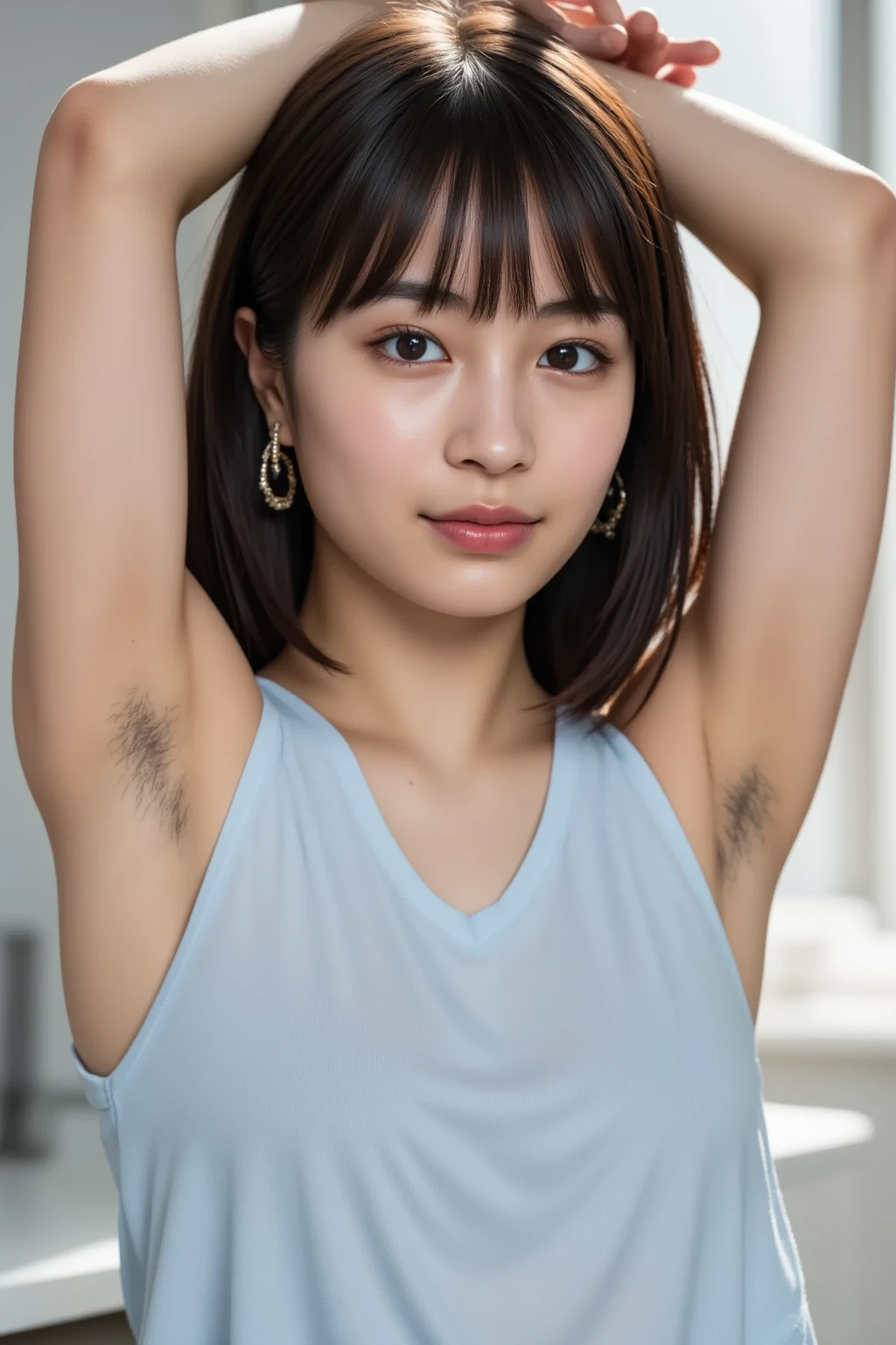 An incredible decision、High resolution、(masterpiece:1.4)、Super detailed、Sharp details、Dramatic and realistic painting art、Super Sentai Series、Five beautiful girls、On the stage at the LINE LIVE venue、(Completely naked、Group of 5)すべてのsmile、全員Completely naked、Small breasts、Beautiful cherry-colored areola、Erect nipples、Narrow waist、Small butt、Shaved、13 years old、smile、Orgy、Everyone is watching、Completely naked、Nude photoshoot、Full nudity