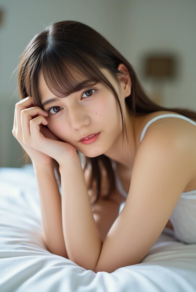 (masutepiece, Best Quality:1.2), 8K, Official art,Bet、Hands tied to bed、cum on、cum on、cum on、feels good、Close both eyes、closing eye、Wrinkles between the eyebrows、regrettable、Tears、 kawaii faces、Face up、Tears、skinny、14years、small tits、Eyes closed、Deep sadness、Sorrow、look up sky、Opening Mouth、screeming、 unbelievable Ridiculous, (Upper body, The bikini), Beautiful Girl, Pretty Face, arching back down、Gold hair ornament on hair、close up, , gardenia, violaceaess, Teen, Looking at Viewer, Film grain, chromatic abberation, Sharp Focus, face lights, Dynamic lighting, Cinematic lighting, Eyes and faces with detailed, Bokeh background,