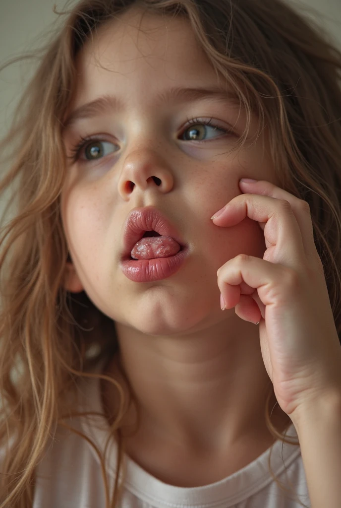 girl sucking thumb