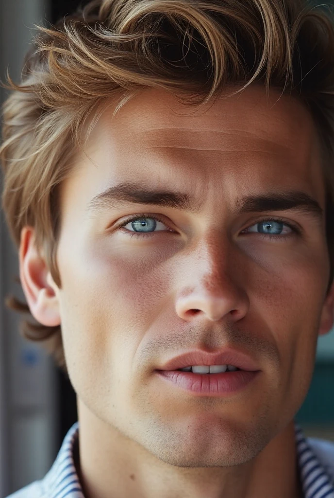 A Finnish man focus on the face