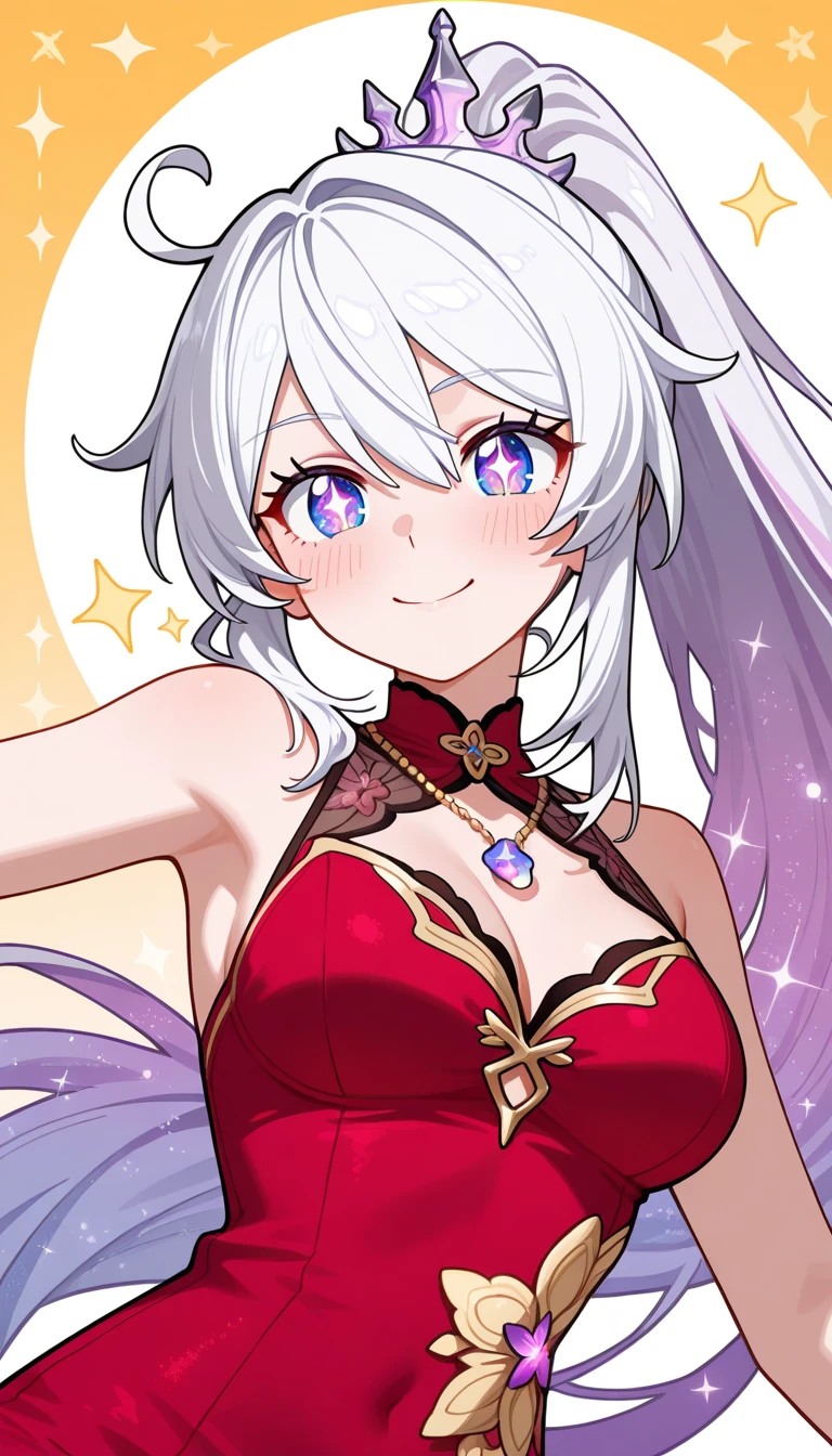 ((one personの女性)), Pretty Face,((Smile)),((Blink:1.9)),((Touch lips)), 口を大きく開けてSmile,((Bright red cheeks:1.4)),Shiny red lips,night,roof,You can see the ocean, Fireworks,口を開けてSmile,Glossy pink lips,Facial lighting,((Anime style background)),masterpiece, best quality, so beautiful,up-to-date, complicated details, (Long pink nails),(ring),(bracelet),(Necklace),Artificial Intelligence Generation, complicated,high resolution, best quality, Ultra-high quality,3D Graphics、3D Graphics,one person,Long white hair,High Ponytail,(pale colored eyes),动漫Women摆姿势拍照, ((Fine particles、Silver colored eyes、Shining eyes:1.4)),(Squint your eyes:1.1),a hyperPractical , hyperPractical , Practical,Long white hairのアニメ女性, Smooth anime CG art, Women, (Black furisode sleeves),big floral earrings,Mature body,(Large :1.1),expensive,Abdominal muscles,Tight waist,(Zoom in to face:1.7),Shooting from below