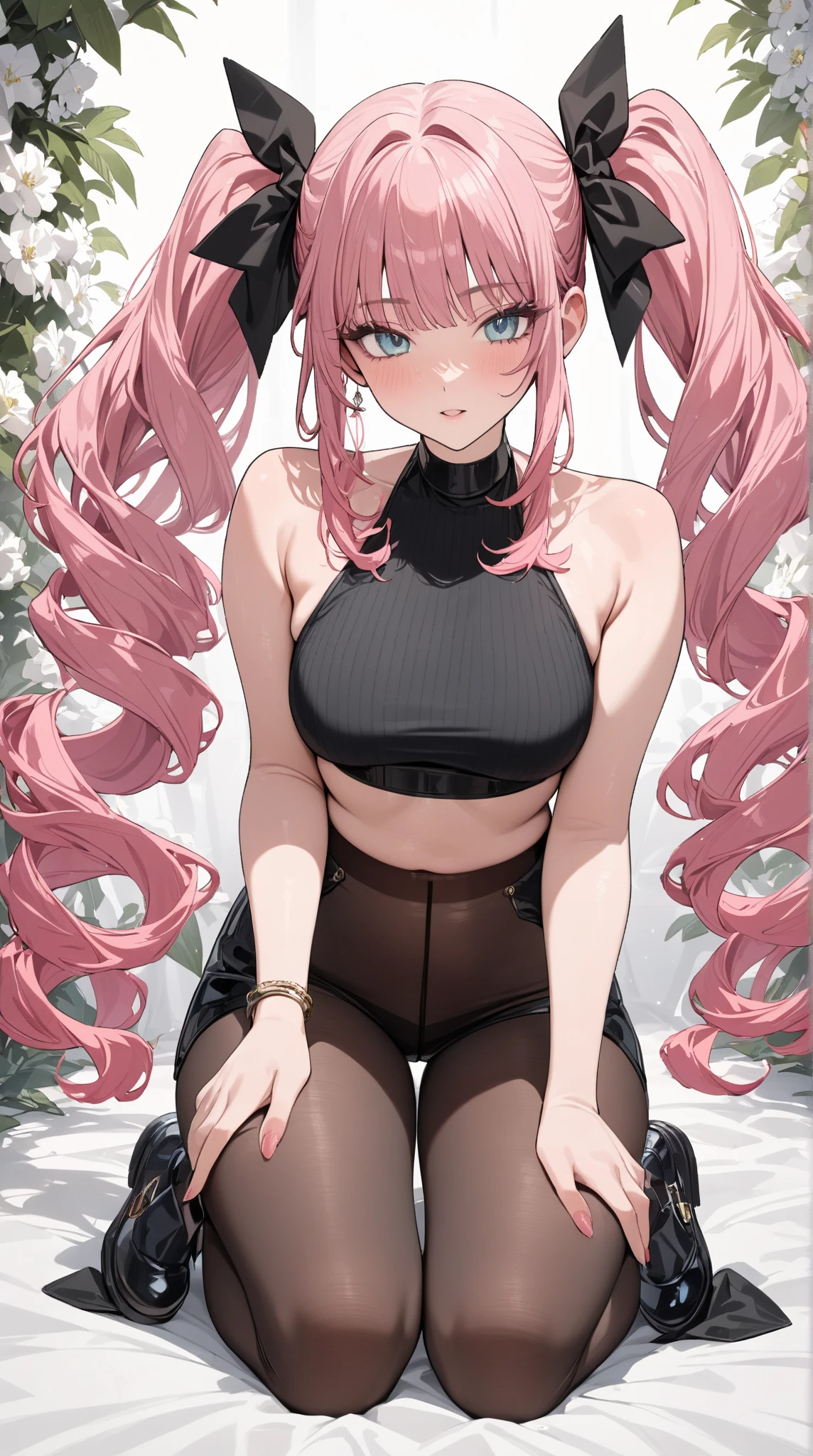 My little pony, fluttershy goth, goth dress, (lifting her white panties up), big breasts, dog collar, earrings, piercing, black eyeshadow, black nails, sexy ass, dog stay behind, (((anal sex with dog))), (((on all fours))), side view