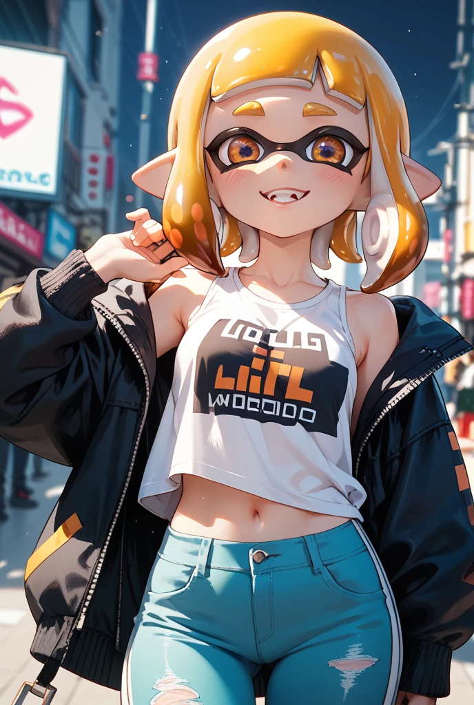 sketch,(defined line),detailed light,((cinematic lighting)),(very detailed face),(very detailed eyes),(((masterpiece))), best quality,perfect eyes, masterpiece , beautiful face, ultra detailed, highres,perfect hands:1.5,(source request),((official wallpaper)),(realistic:1.2),(light rays),(perfect body:1.5),extremely detailed face,(HDR:1.5),Jewel-like eyes,best quality,emphasis lines:0.4,(skindentation:1.3),detailed gorgeous face, ((beautiful girl:1.5)), olive skin:1.5,(( extremely detailed, hyper detailed)),thick eyelashes,long eyelashes,looking at viewer,
malm tatsuno, 1girl, solo, long hair, breasts, blush, smile, navel, open clothes, huge breasts, vest,short shorts, impossible clothes, unzipped, open vest, impossible shirt, yellow shorts, green choker, <lora:tatsuno_malm-01:1>
dynamic pose,