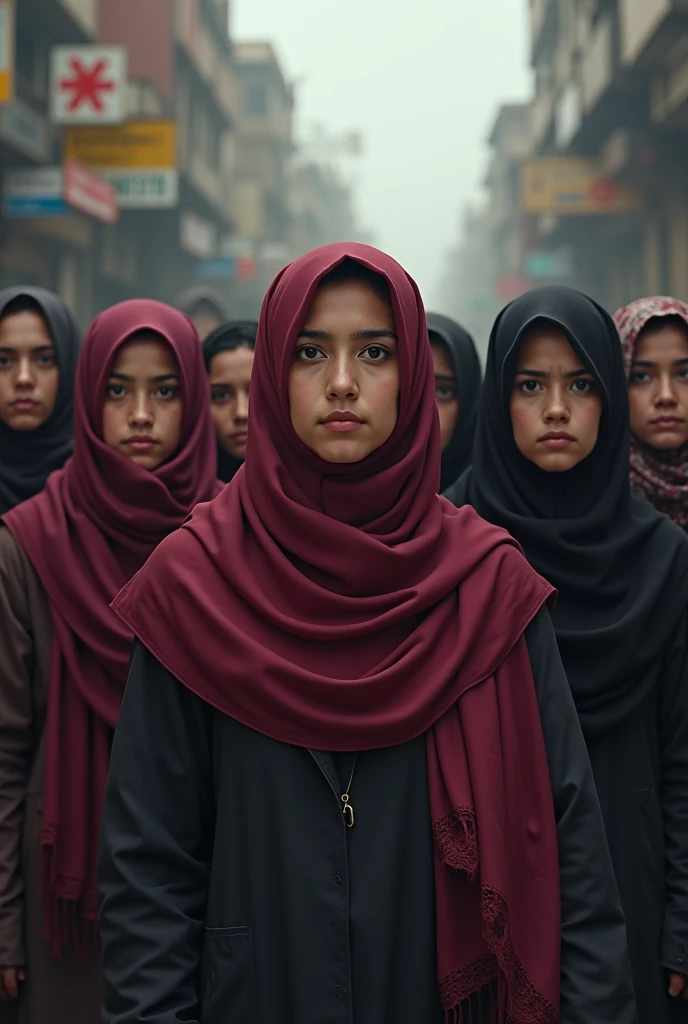 a group of muslims diverse people holding hands in a circle, unity, collective effort, detailed faces, highly realistic, cinematic lighting, photorealistic, 8k, best quality, masterpiece, dramatic color palette, moody atmosphere, powerful composition, awe-inspiring, cinematic, dramatic