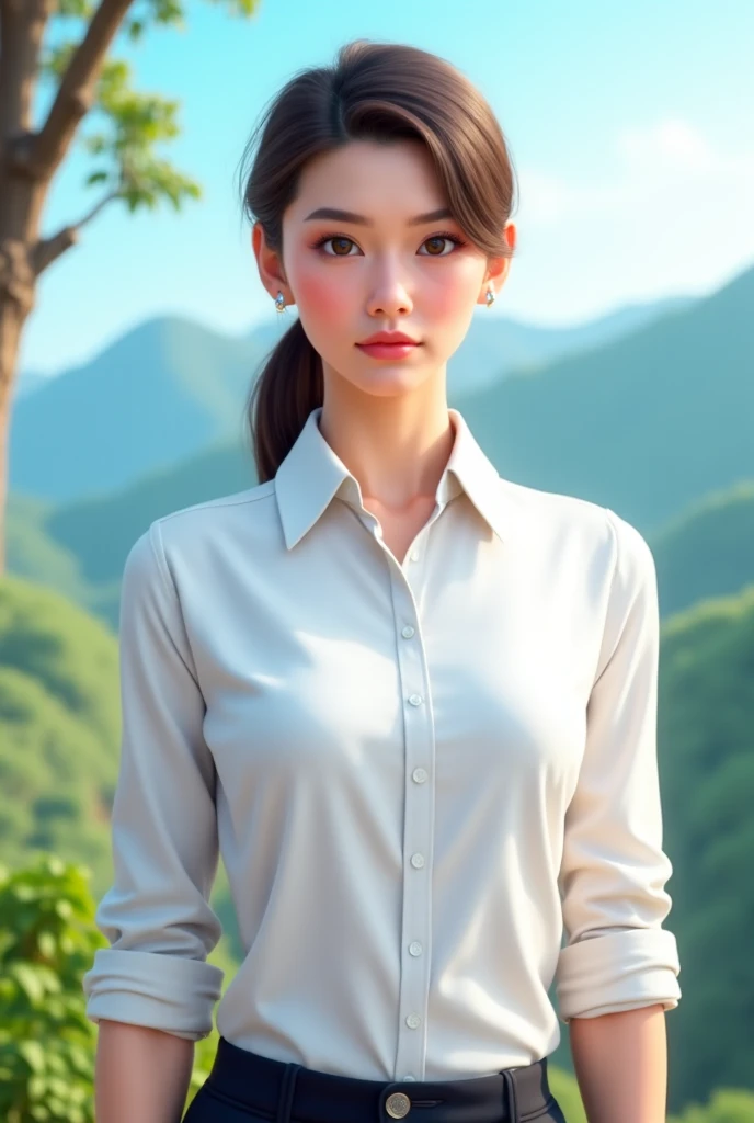 1 girl, fashion photography portrait of blue human avatar, in blue lush jungle with flowers and birds, amazing relief clothes, 3d render, cgi, symetrical white face, only one person, octane render, 35mm, bokeh, 9:16, (intricate details:1.12), hdr, (intricate details, hyperdetailed:1.15), (natural skin texture, hyperrealism, soft light, sharp:1.2), at night, (eerie:0.8), beautiful, insane details, best quality, realistic, (dark:1.4) (8k, best quality, masterpiece:1.2), (realistic, photo-realistic:1.37), ultra-detailed, 1 girl, cute, solo, beautiful detailed sky, detailed cafe, night, sitting, dating, (nose blush), (smile:1.15), (closed mouth) small breasts, beautiful detailed eyes, (collared shirt:1.1), night, wet, business attire, rain, white lace, (short hair:1.2), floating hair NovaFrogStyle, topless,