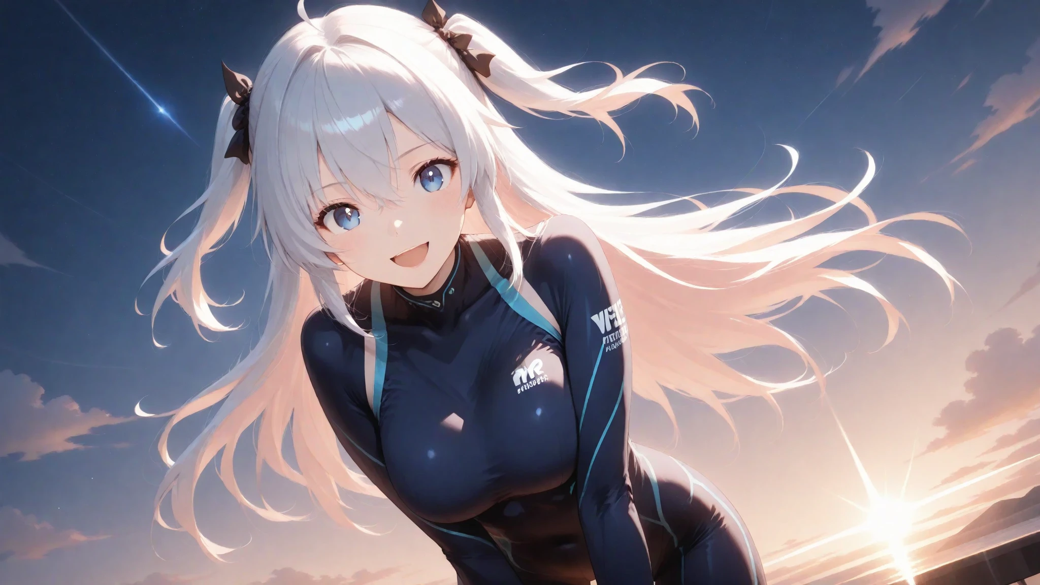 (safe:1.10), best quality, masterpiece, highres, solo, (shiroko_bluearchive:1.10), smiling, happy, looking at viewer, close-up, thighs, 