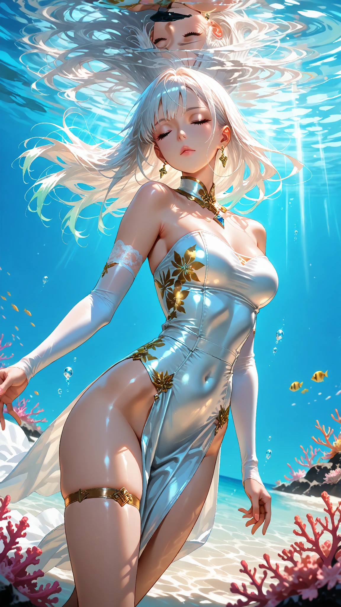 Nami wallpaper in elegant dress