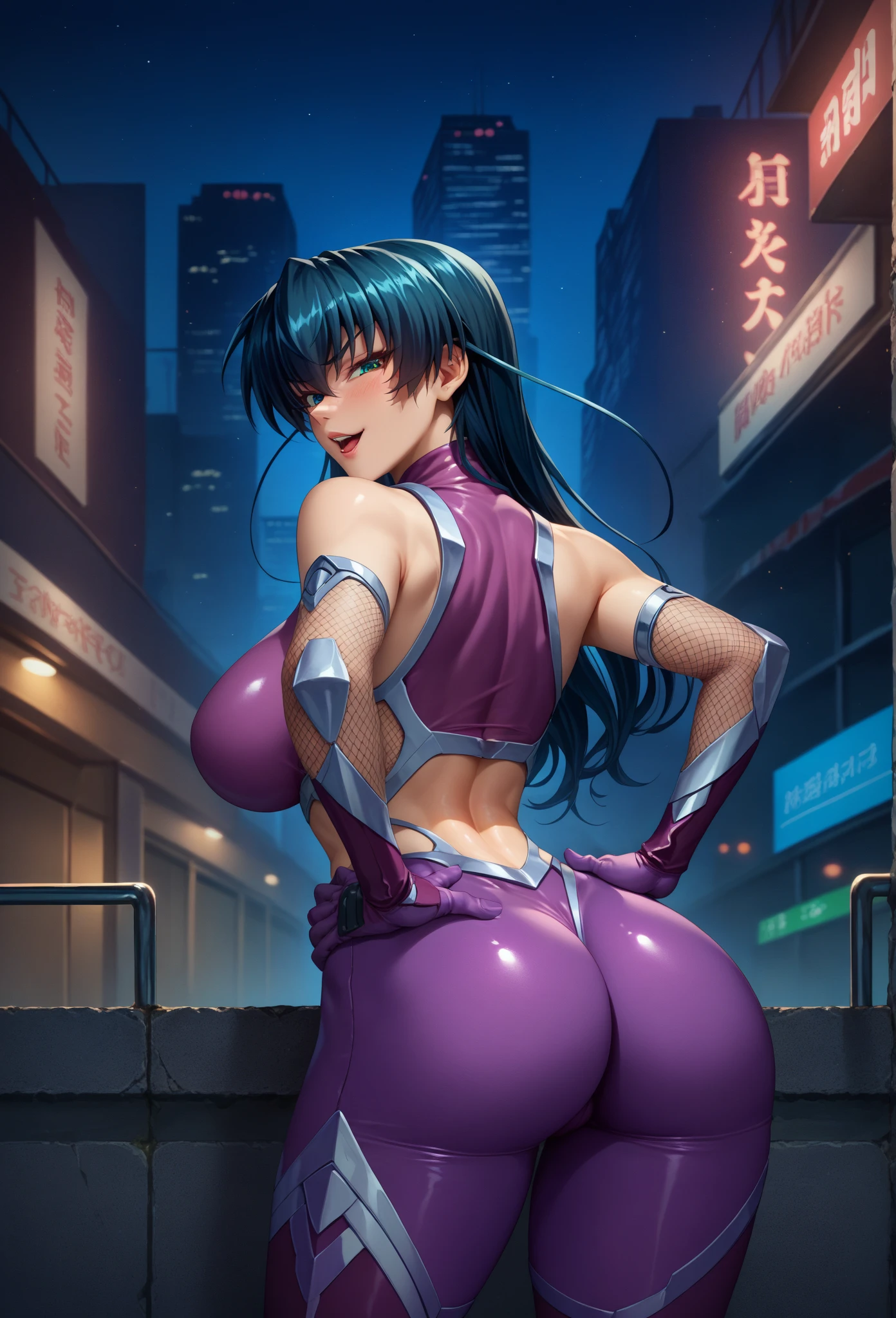 Xampu, ranma 1/2, , coke head、Long purple fur, twin-tail、Traditional Chinese Dress. blank background. Fitness, muscular, shredded abdomen, thick-thighs, thick calves, sexy legs, thick-thighs, Broad Hips, Waist slender, breasts small, high-heels, whole body, legs thick, Legs long. cyberpunk-city view, clearly defined lines, Very sexy neon lights, 8k, 8k Very detailed), (Very delicate and beautiful), (work of art), (best qualityer: 1.0), (ultra-high resolution:1.0), ((tema de fundo synthwave))