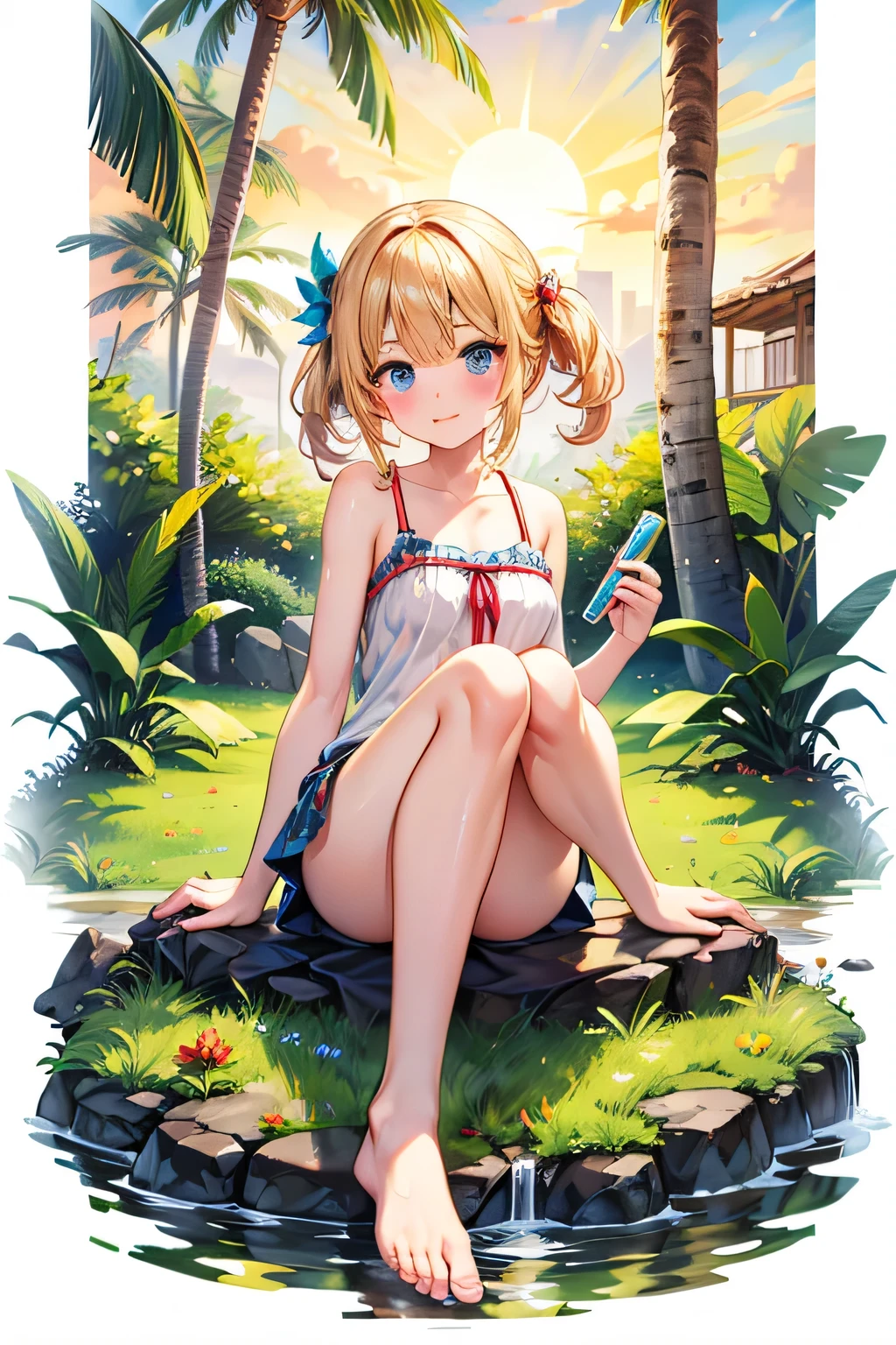 ((nsfw)), ((nude)), petite, [curvy], ((spread pussy)), ((crotch grab)), ((little girl)), ((topless)), ((bottomless)), (face forward), (turn the body forward), (((shoot from front))), ((full body)), ((flat chest)), navel focus, ((squatting)), ((open legs)), (masutepiece, Best Quality:1.4), (Ultra-detailed:1.2), {Illustration,painting-like}, {studio lights, painting-like}, [Best Shadow], (Konishi CSA)_(Shizuma CSA), (Alpha CDE:1.3)_(Gamma CDE:1.15), BREAK (Perfect Anatomy), (symmetrical eye, Ultra-detailed eyes, Beautiful eyes), (Sharp eyeliner, Ultra-detailed face, Beautiful face),(Red Eyes), Nice hand breaking, Perfect hands, hand of Guido Daniele, BREAK 1girl, Solo, BREAK is lol Mutsukikane KC, see through, ((big smile)), Open mouth, ((Standing)), BREAK