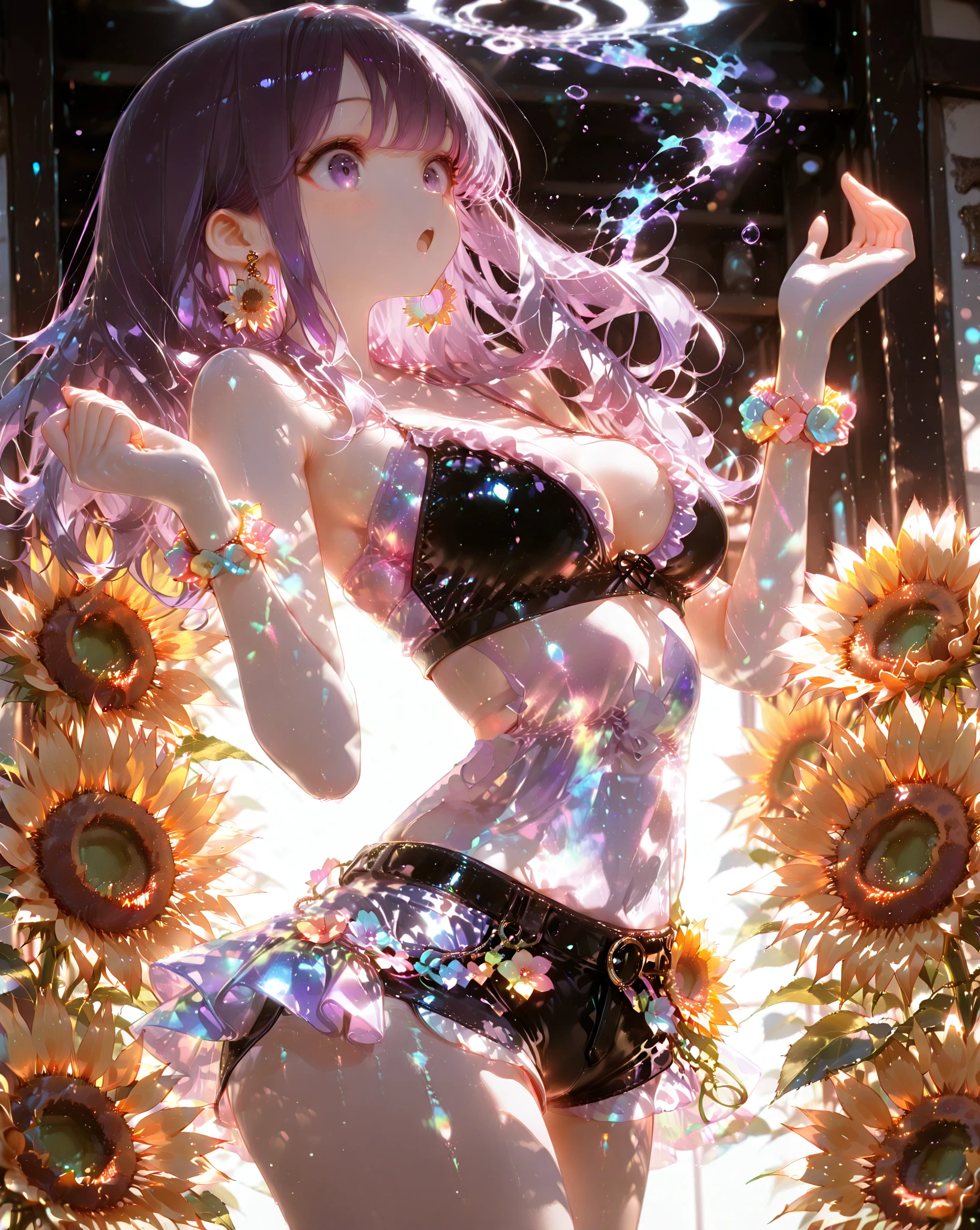 1girll, Planes, Planes, Animal, antennas, bangs, Bare_bshoulders, Barefoot, honeybee, Beetle, Bird, Bird cage, Blue_Butterfly, Breasts, Bugs, Butterfly, Butterfly_Hair_decorations, Butterfly_Net, Butterfly_On_hand, Butterfly_print, Butterfly_Wings, cage, Center_opening, cleavage, crystal, dragonfly, Fairy, Fairy_Wings, mitts, Glowing_Butterfly, Hair_decorations, hand_Net, insect_Wings, kashiwazaki_Year's on, Large_Breasts, Long_Hair, Looking_at_Animal, Looking_at_peeping at the viewer, navel, Night, Night_sky, origami, Paper_Crane, parted_Lips, purple_Eyes, Silk, Sitting, Solo, spider, spider_web, Star_\(sky\), Starry_sky, Very_Long_Hair, White_Butterfly, Wings, Yellow_Butterfly,White color hair,,Solemn,Noble,dream magical,Sick,shackle,Playing,control,depraved,Show love,Chains,binding,Ahhh,There is an unknown white liquid on the lower body,(Ass focus:2.0