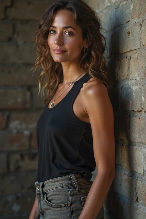 A beautiful p4ul1n4p woman, 1girl,solo,long hair,looking at viewer,bangs,blonde hair,brown hair,dress,bare shoulders,jewelry,sitting,closed mouth,earrings,small breasts,sleeveless,belt,black dress,bracelet,lips,sleeveless dress,wariza,sandals,realistic,soft lighting, professional Photography, Photorealistic, detailed, RAW, analog, sharp focus, 8k, HD, high quality, masterpiece<lora:p4ul1n4p:1.0>