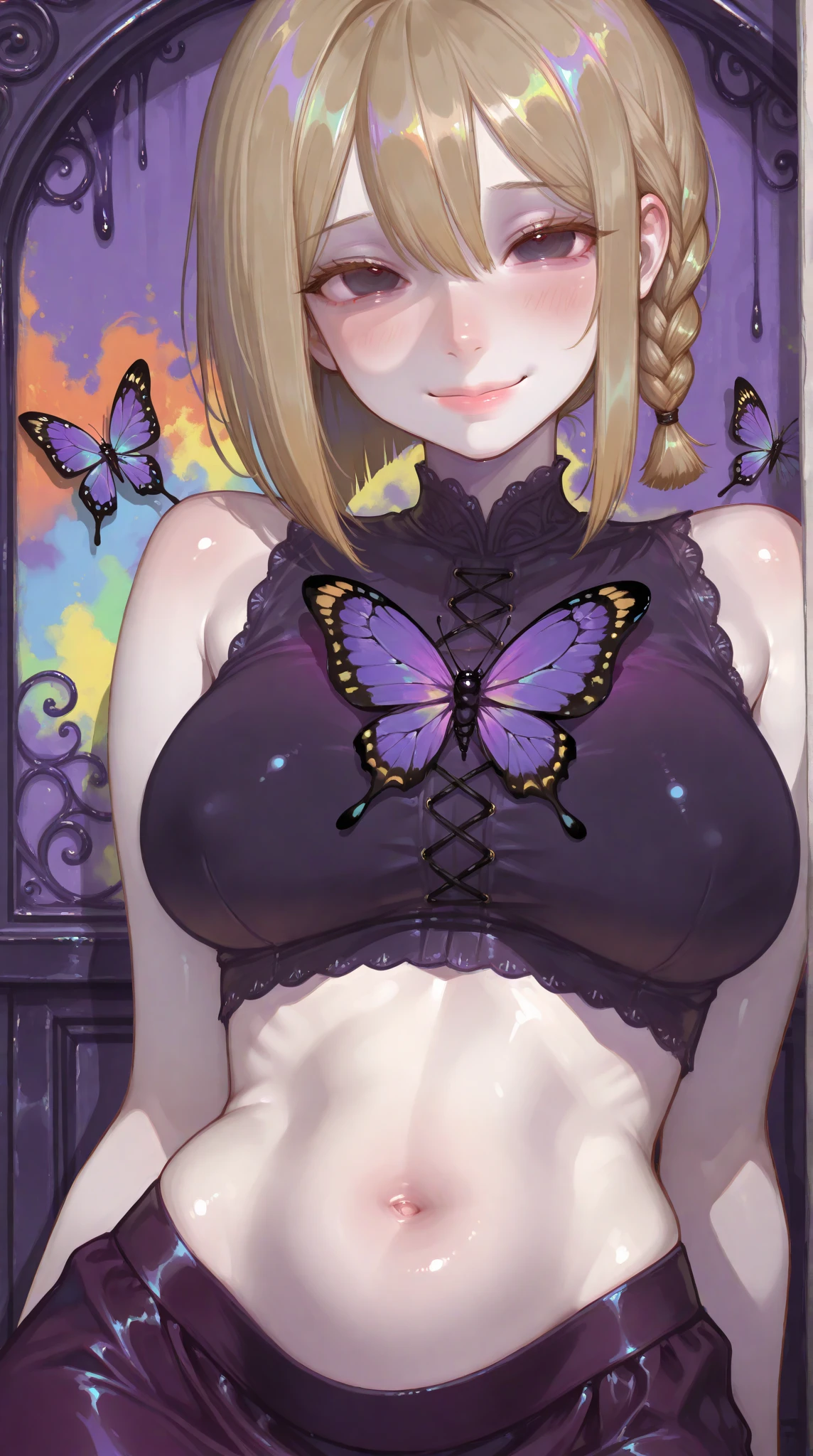 {{{{{16k}}}}}, {{{{{The immorality of watching the process of a pure girl loved by everyone being transformed more and more erotically, After transforming an adolescent teen girl into a pure girl, she is degraded into such a dense lewdness that there is no turning back and the pleasure of having a lecherous heart in her eyes as well, She is forcibly transformed into a nudity girl, her breasts become even larger and deeper with cleavage, her eyes and skin are changed to be smoother, Her hair is replaced by a bang long hair, her face is converted into a super cute face idealized girl, She is wearing a heart collar that transformed her into a ordinary girl to get the cutest girl in a thousand years forever, The lascivious flowers tattoos are engraved, Pose with breasts pulled together to create cleavage and look seductively at the camera}}}}},{{Extremely detailed}},{{{{{integrated her head pure small, Enchanting Too thick and erotic lips, Nipples integrated with lewd tattoos}}}}},{{{{{She get more attractive and smoother her body, Her white tits are so fluffy, and are depicted in great detail, The lascivious flowers tattoos are engraved on her neck, both arms and lower abdomen, thighs and toes and finally on her entire body, depicting the process of transforming her into a lewd figure, her breasts rapidly drooping and her glossy Straight unruly hair dyed in a lewd color, she is a girl sexy from head to toe}}}}}