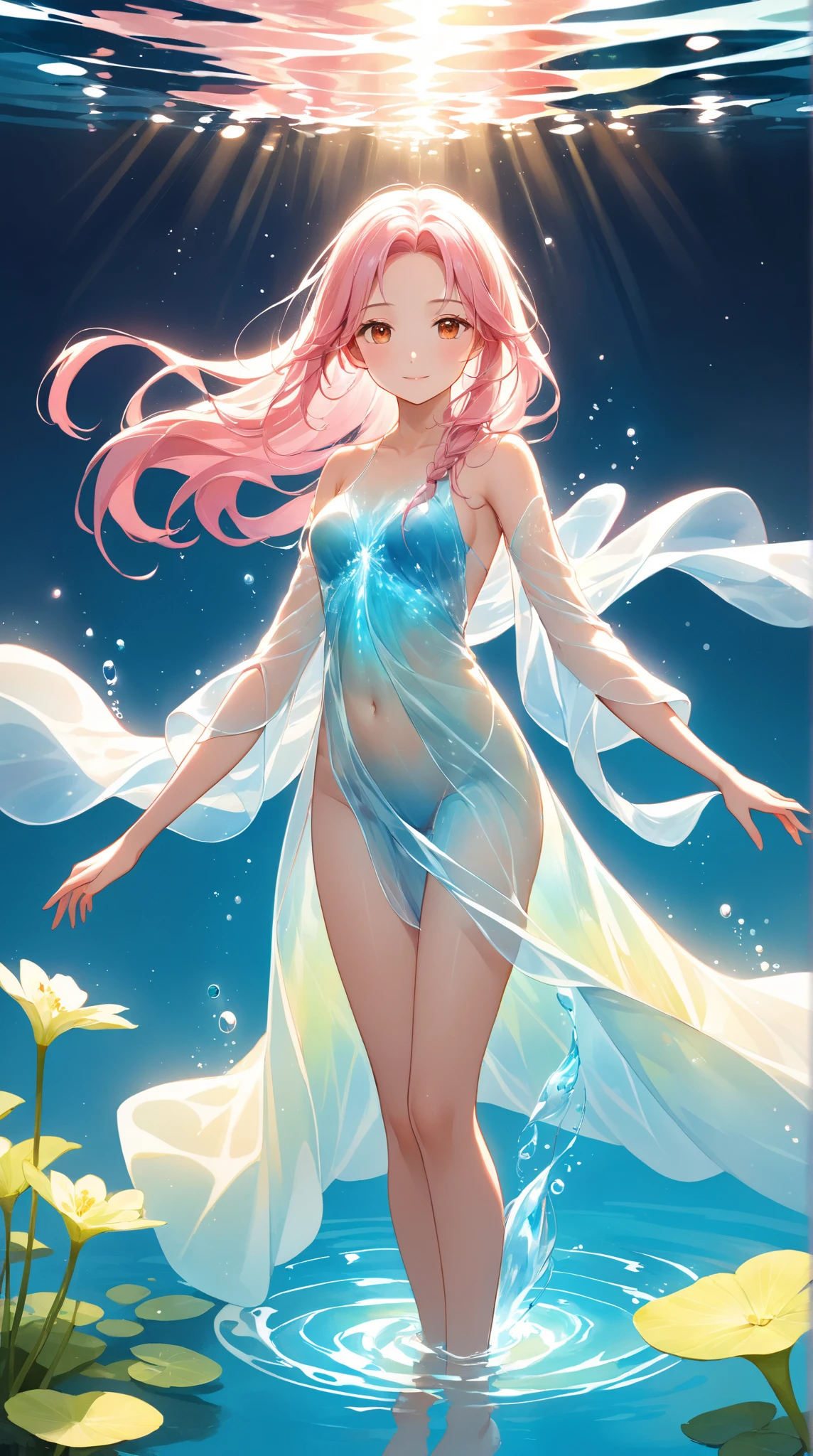 score_9, score_8_up, score_7_up, score_6_up, source_anime, <lora:laser_light_clothes_v0.5-pony:1>
1girl, long hair, looking back, blonde hair, blue eyes, elf,
laser light clothes,revealing clothes, path,