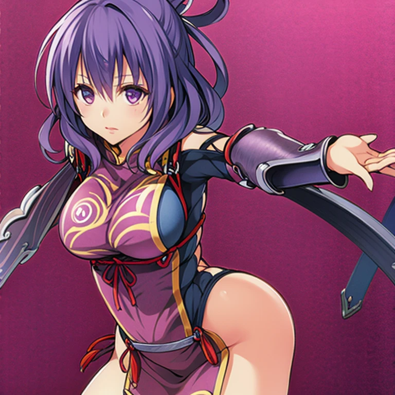 (((Lin Hua Zhaoshui R4)))Anime girl in blue and silver costume holding a sword, Bright blue shiny lingerie, Ecchi anime style, Seductive Anime Girl, oppai, biomechanical oppai, Ecchi style, Ecchi, Chest covered、SFW, idolmaster, marin kitagawa fanart, [ 4 k digital art ]!!, anime moe art style, mayuri shiina